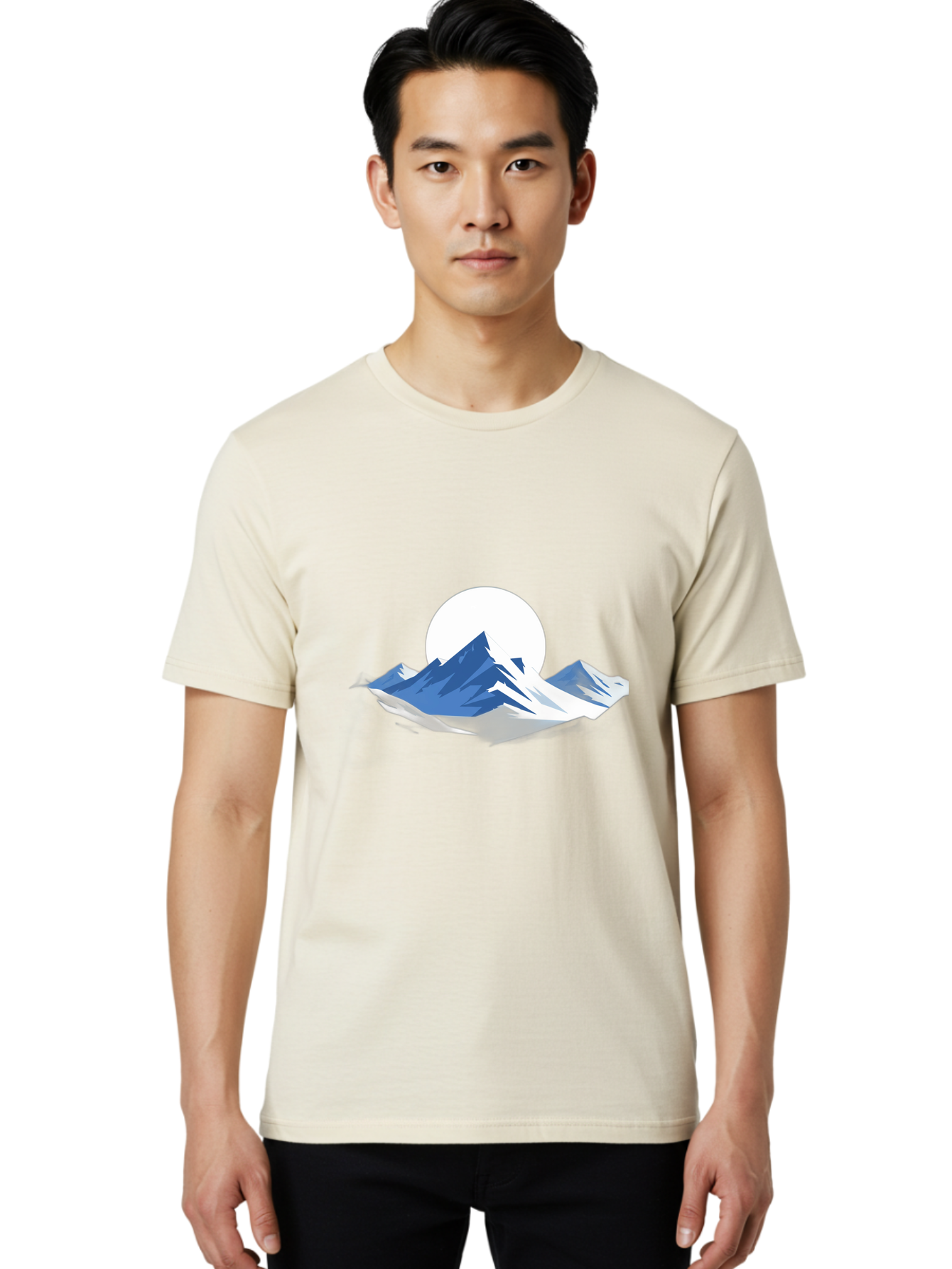 Mountain-Landscape Men'S Graphic Tee, 100% Cotton, Comfortable Casual Summer Wear, Machine Washable, Vintage Camera, Old Camera, Antique Camera, Black Camera, Classic Photography, Photography Equipment, Nostalgic Device, Film Camera, Bag825