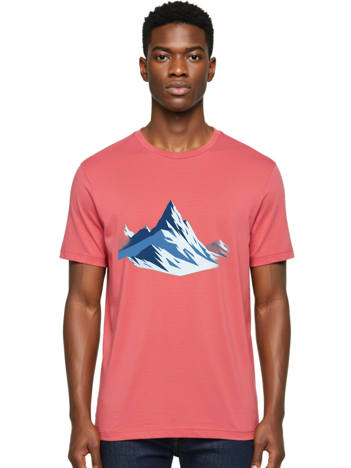 Mountain-Peak-1 Men'S Graphic Tee, 100% Cotton, Comfortable Casual Summer Wear, Machine Washable, Vintage Camera, Old Camera, Antique Camera, Black Camera, Classic Photography, Photography Equipment, Nostalgic Device, Film Camera, Camera Art Bag826