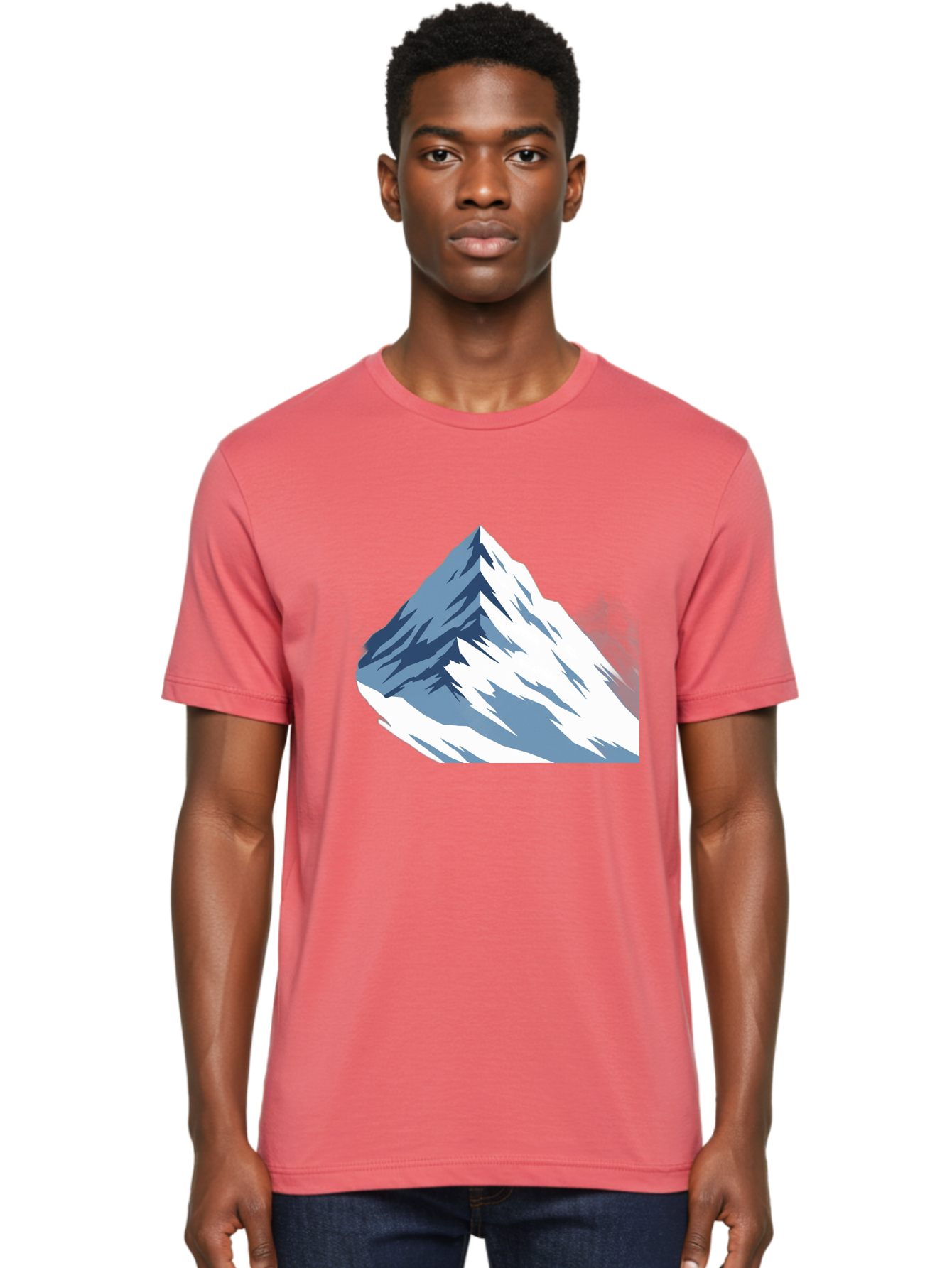 Mountain-Peak-3 Men'S Graphic Tee, 100% Cotton, Comfortable Casual Summer Wear, Machine Washable, Vintage Camera, Old Camera, Antique Camera, Black Camera, Classic Photography, Photography Equipment, Nostalgic Device, Film Camera, Camera Art Bag828