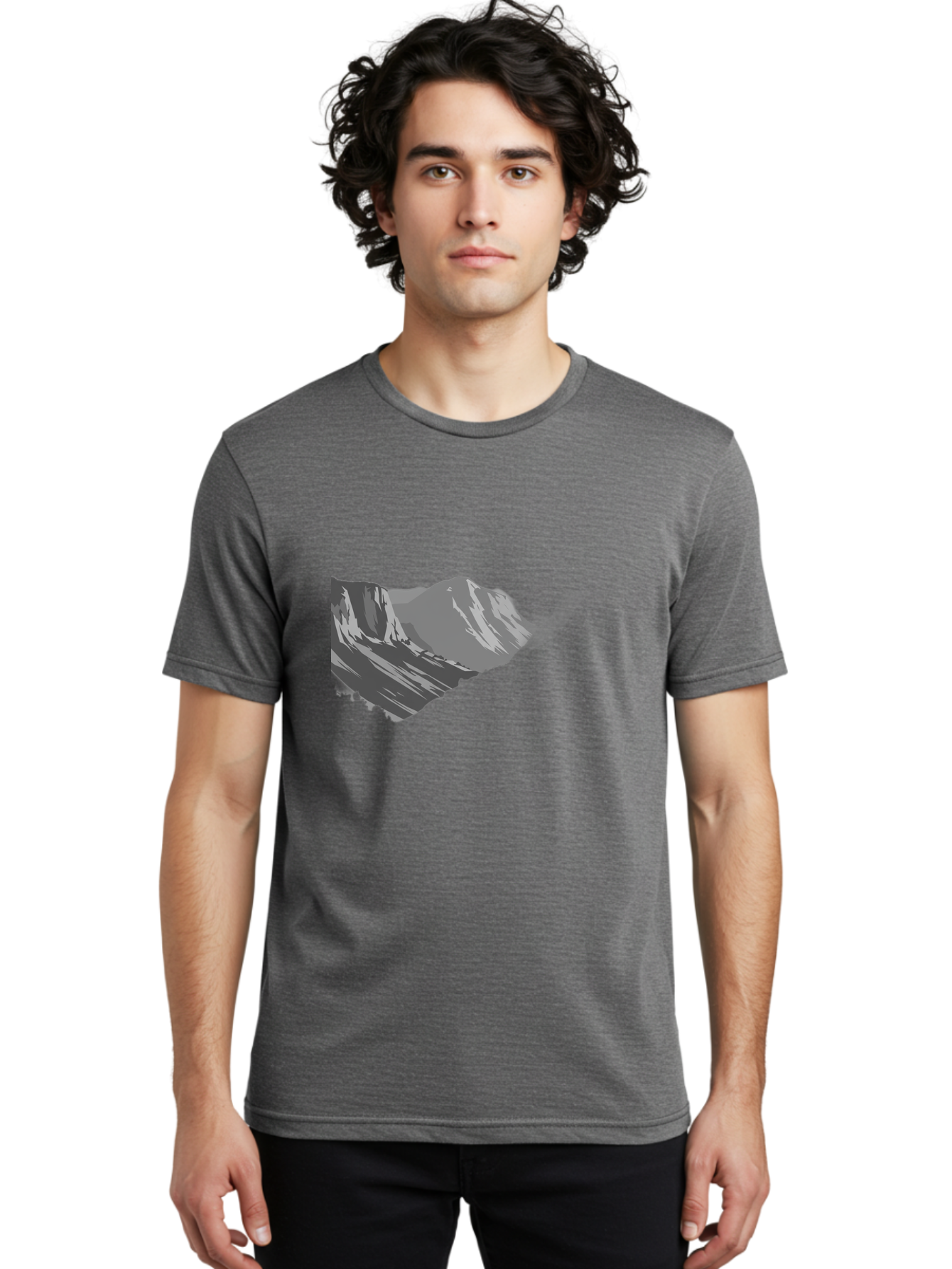 Mountain Men'S Graphic Tee, 100% Cotton, Comfortable Casual Summer Wear, Machine Washable, Vintage Camera, Old Camera, Antique Camera, Black Camera, Classic Photography, Photography Equipment, Nostalgic Device, Film Camera, Camera Art Bag830
