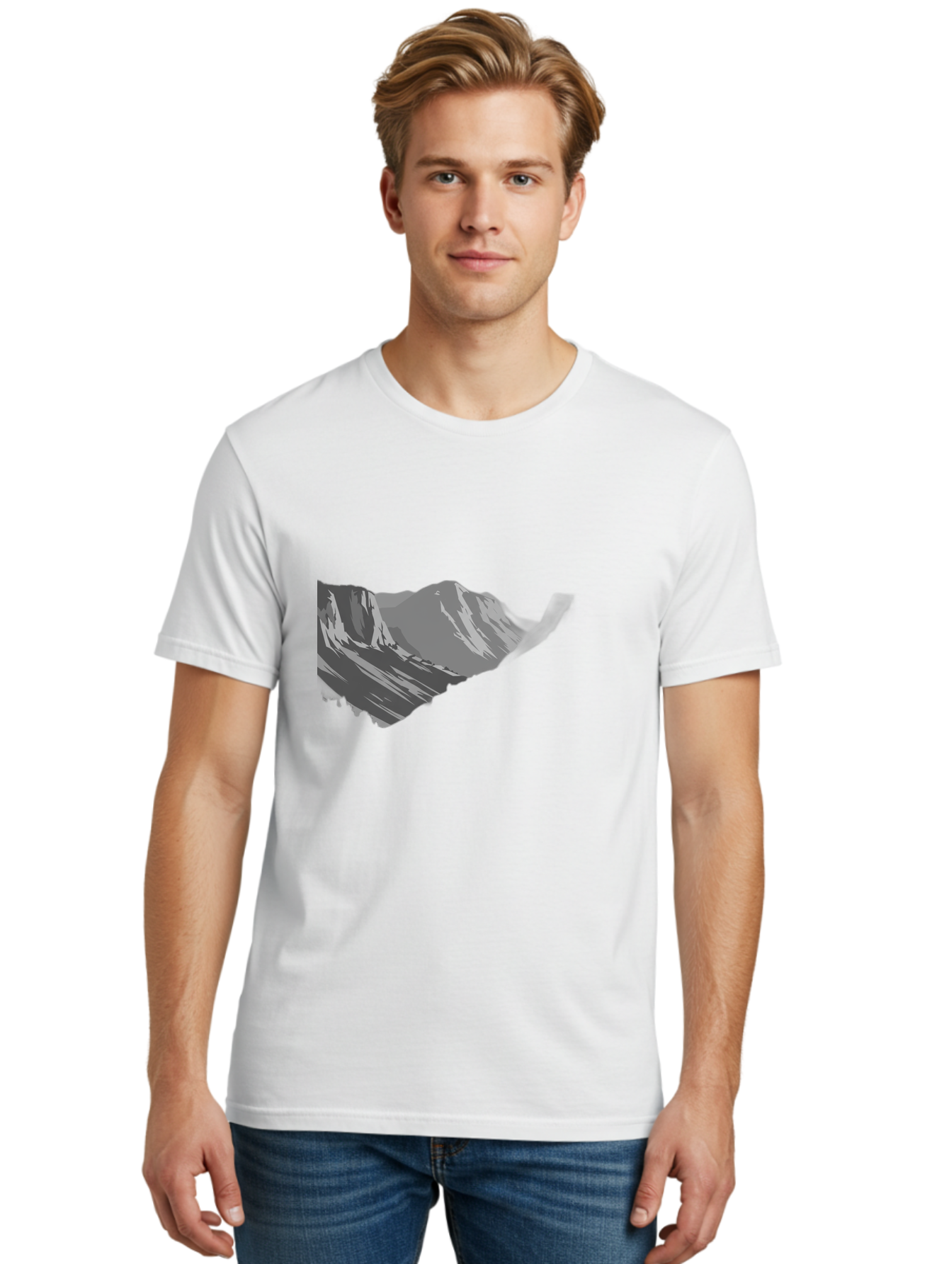 Mountain Men'S Graphic Tee, 100% Cotton, Comfortable Casual Summer Wear, Machine Washable, Vintage Camera, Old Camera, Antique Camera, Black Camera, Classic Photography, Photography Equipment, Nostalgic Device, Film Camera, Camera Art Bag830