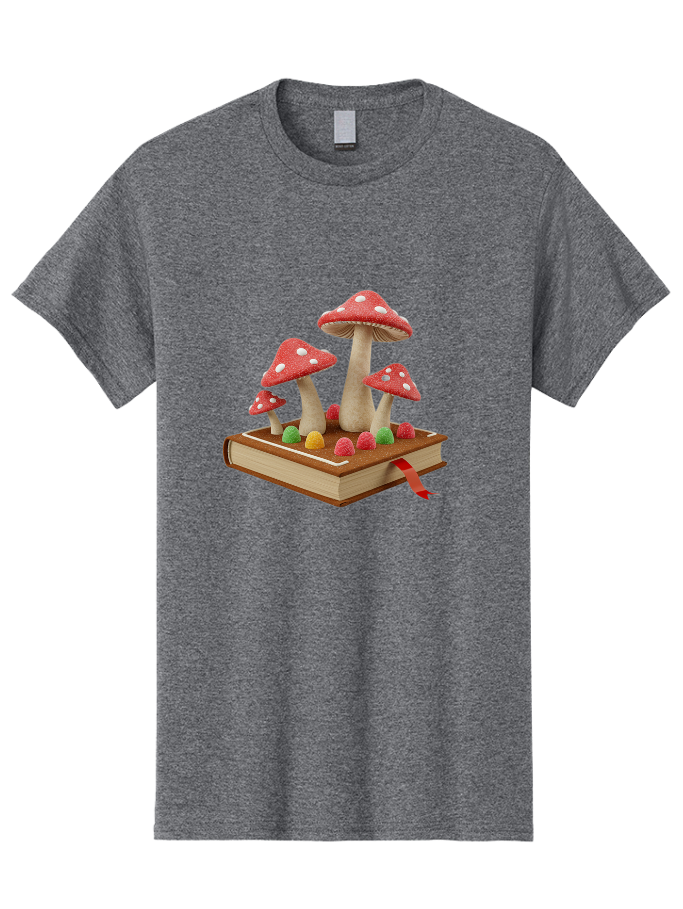 Mushroom-Book-1 Men'S Graphic Tee, 100% Cotton, Comfortable Casual Summer Wear, Machine Washable, Vintage Camera, Old Camera, Antique Camera, Black Camera, Classic Photography, Photography Equipment, Nostalgic Device, Film Camera, Camera Art Bag833