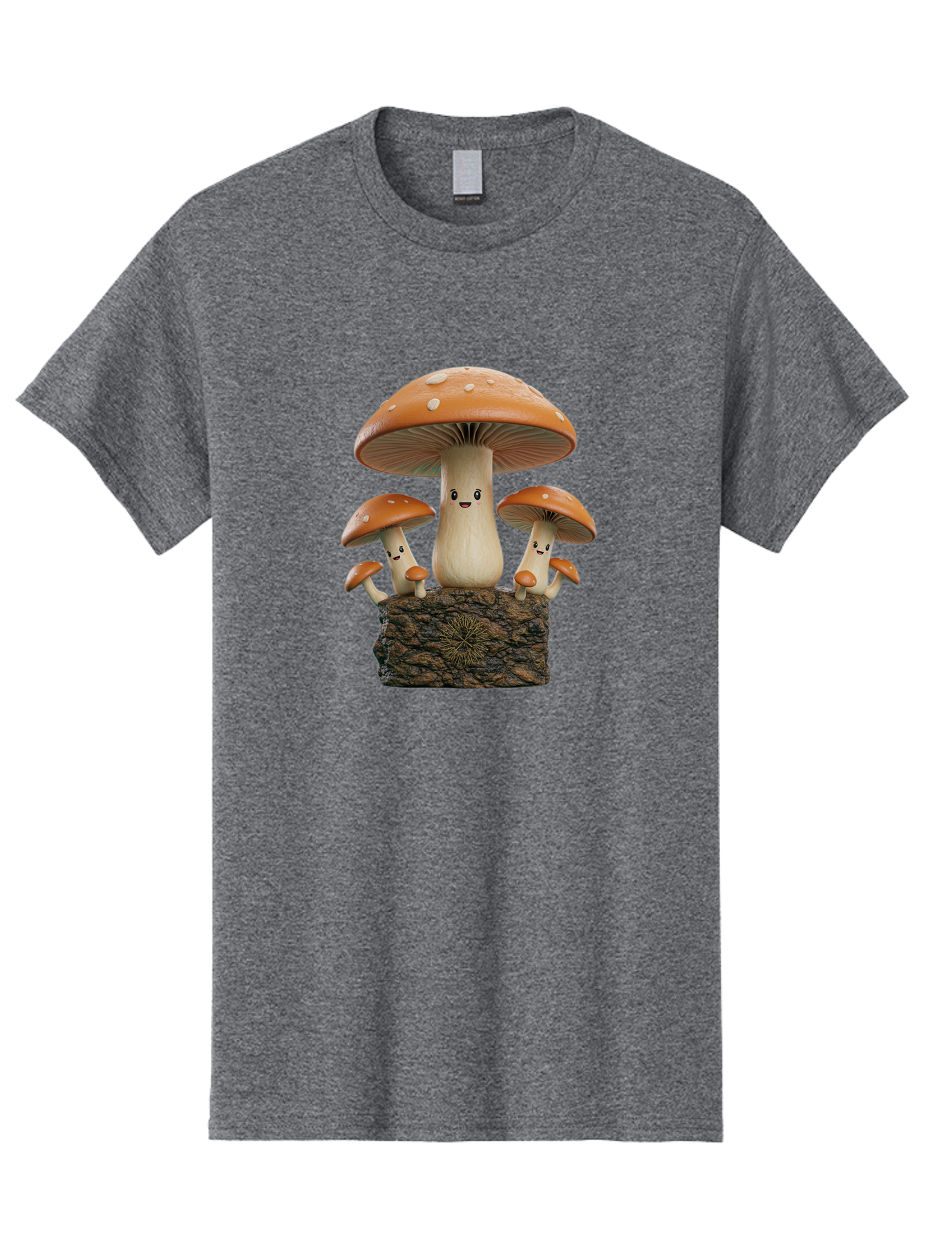 Mushroom-Family Men'S Graphic Tee, 100% Cotton, Comfortable Casual Summer Wear, Machine Washable, Vintage Camera, Old Camera, Antique Camera, Black Camera, Classic Photography, Photography Equipment, Nostalgic Device, Film Camera, Camera Art Bag838