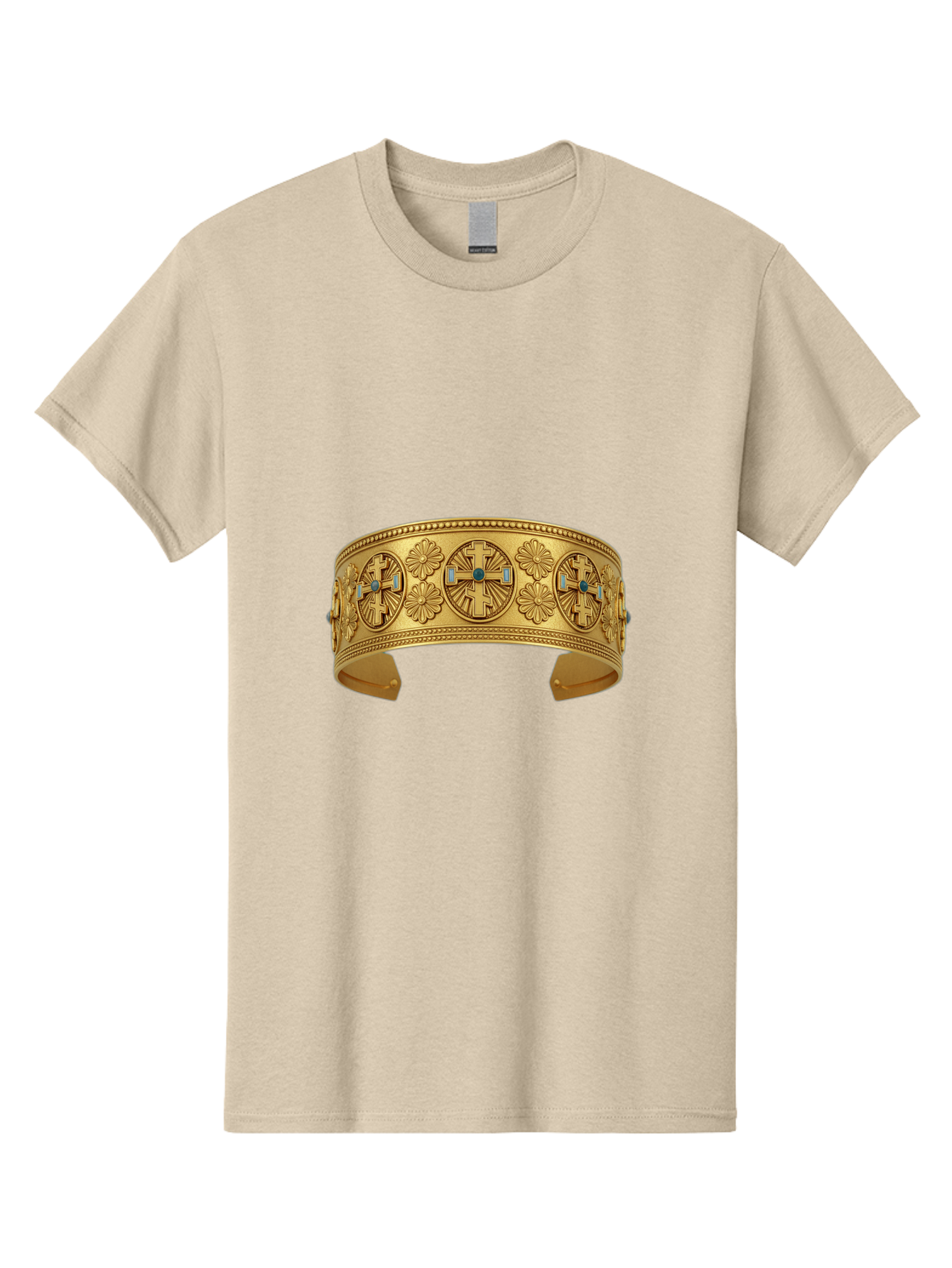 Native-American-Gold-Cuff Men'S Graphic Tee, 100% Cotton, Comfortable Casual Summer Wear, Machine Washable, Vintage Camera, Old Camera, Antique Camera, Black Camera, Classic Photography, Photography Equipment, Nostalgic Device, Film Camera, Bag850
