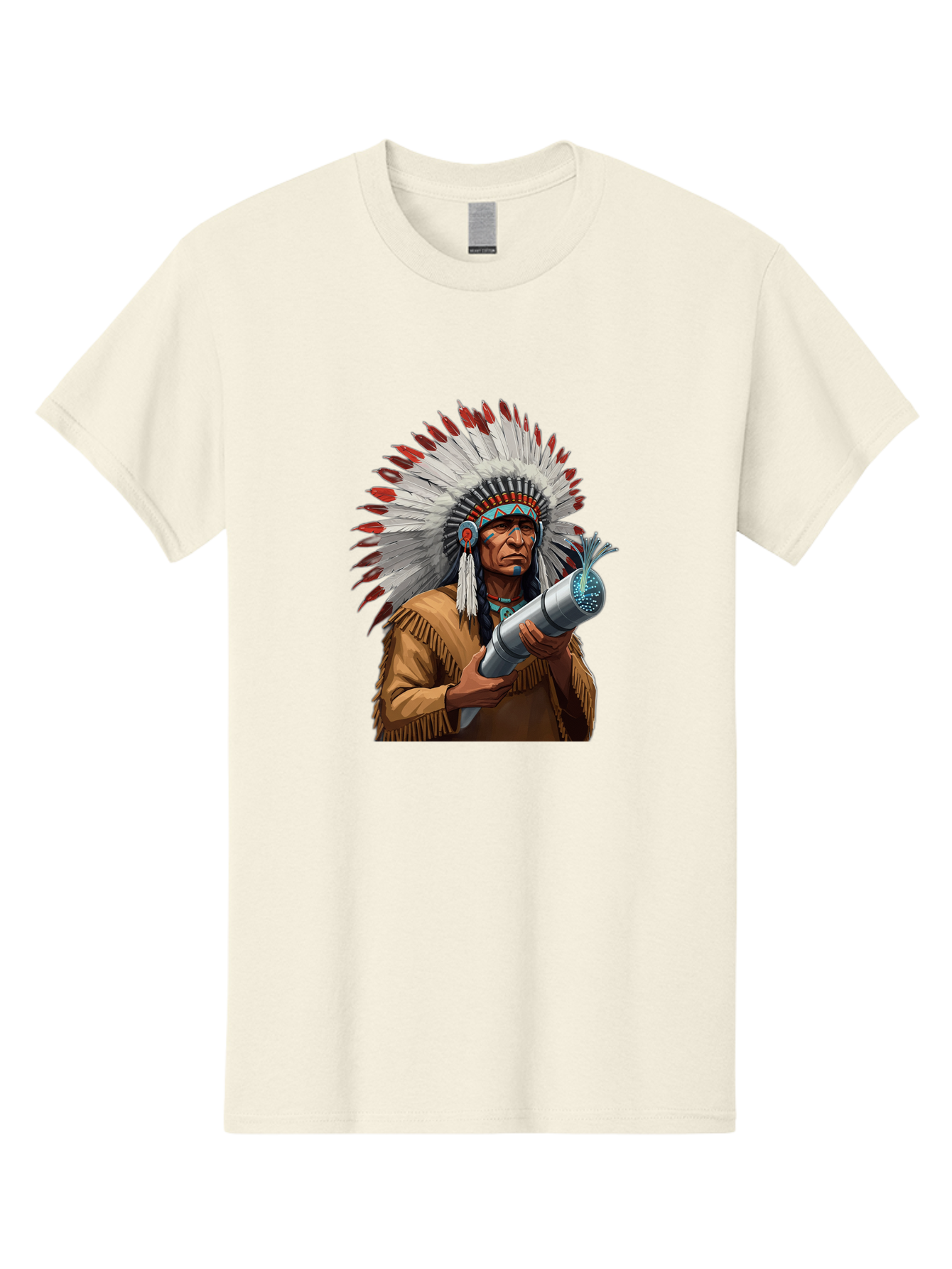 Native-American-Headdress Men'S Graphic Tee, 100% Cotton, Comfortable Casual Summer Wear, Machine Washable, Vintage Camera, Old Camera, Antique Camera, Black Camera, Classic Photography, Photography Equipment, Nostalgic Device, Film Camera, Bag851
