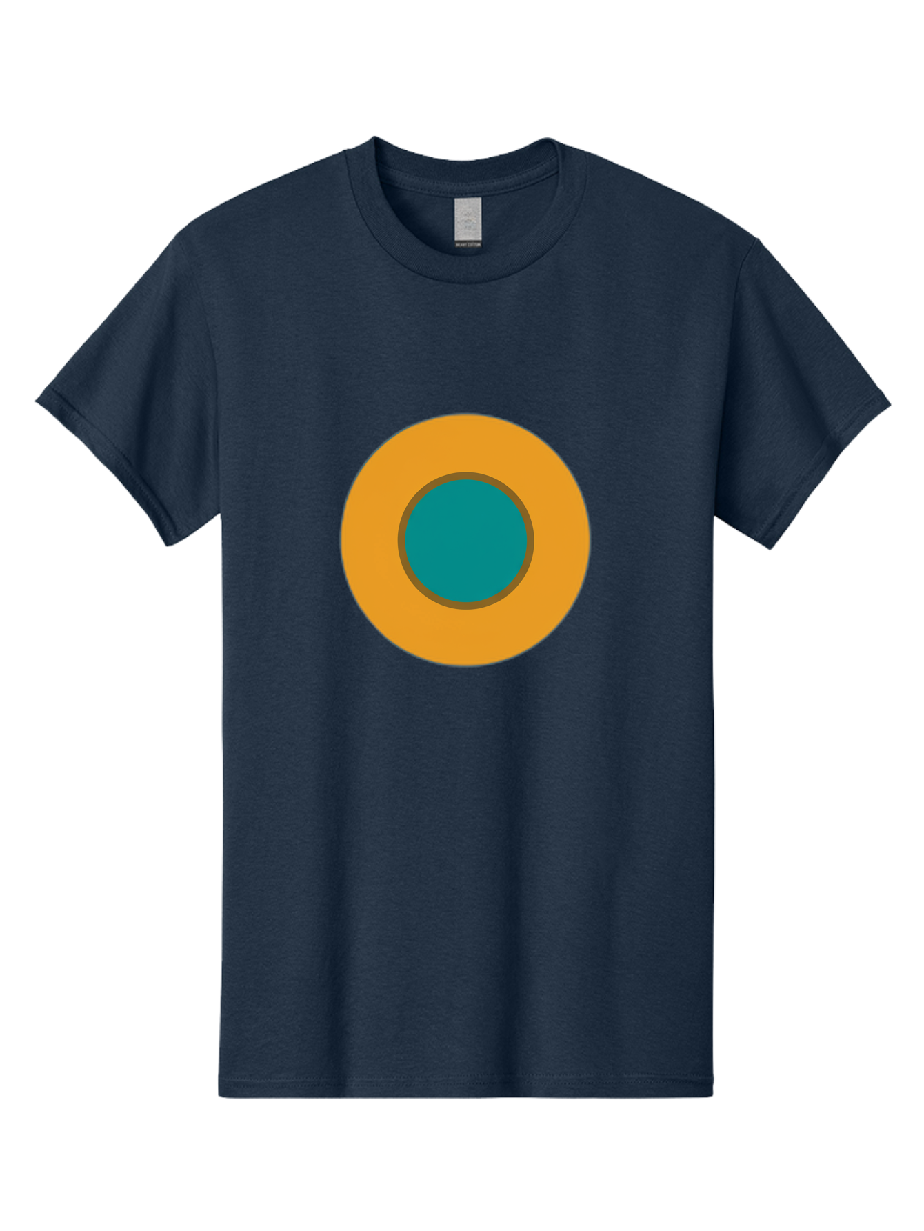 Orange-Circle Men'S Graphic Tee, 100% Cotton, Comfortable Casual Summer Wear, Machine Washable, Vintage Camera, Old Camera, Antique Camera, Black Camera, Classic Photography, Photography Equipment, Nostalgic Device, Film Camera, Camera Art Bag882