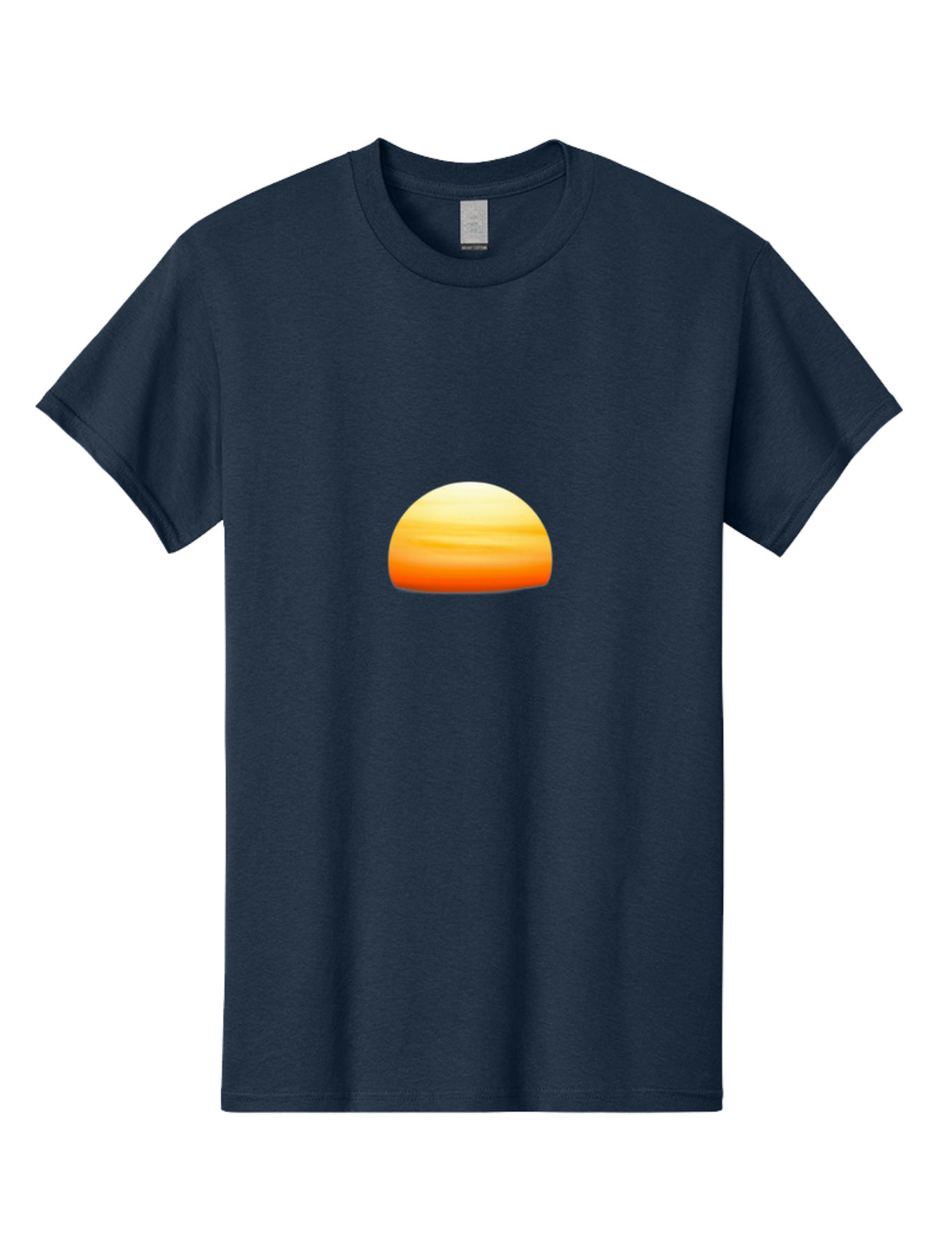 Orange-Gradient-Dome Men'S Graphic Tee, 100% Cotton, Comfortable Casual Summer Wear, Machine Washable, Vintage Camera, Old Camera, Antique Camera, Black Camera, Classic Photography, Photography Equipment, Nostalgic Device, Film Camera, Bag883