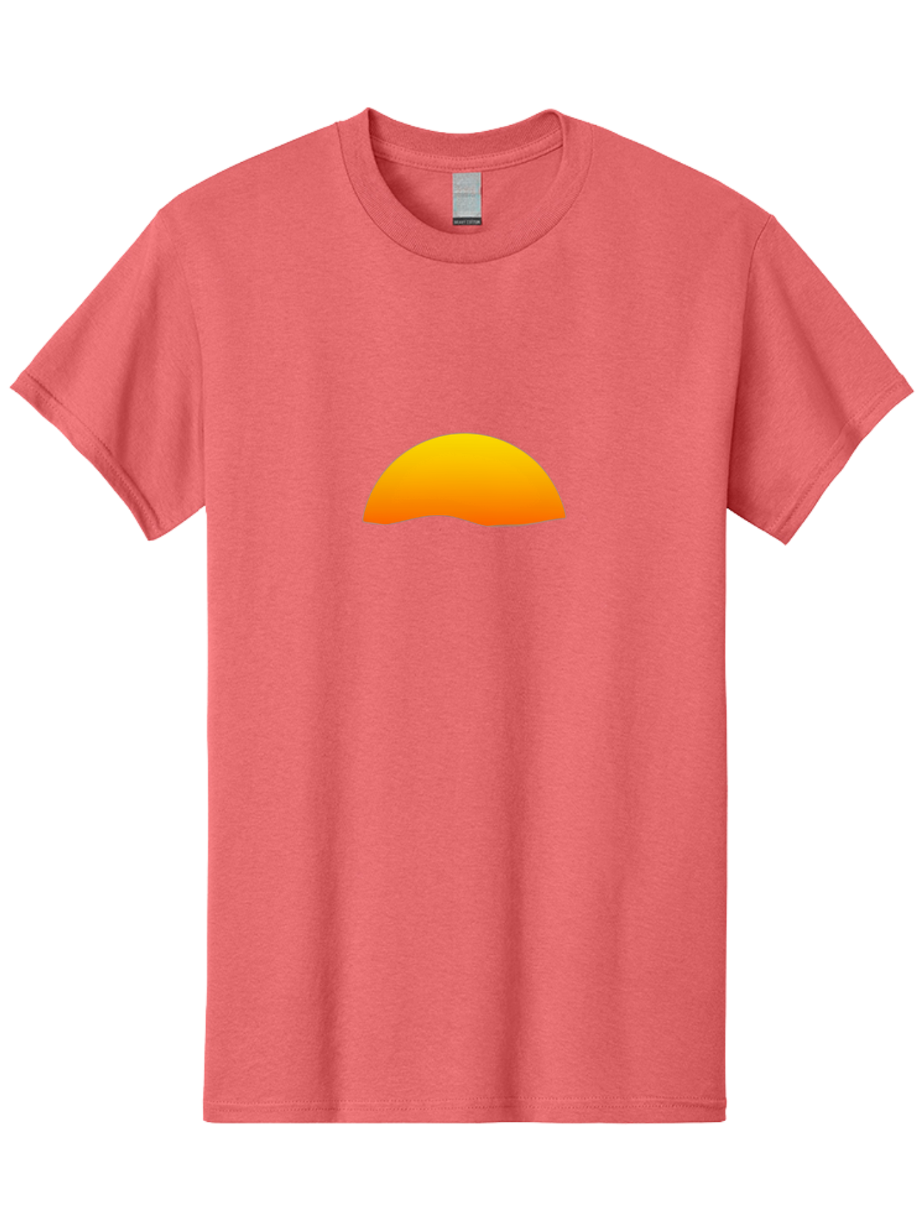 Orange-Half-Circle Men'S Graphic Tee, 100% Cotton, Comfortable Casual Summer Wear, Machine Washable, Vintage Camera, Old Camera, Antique Camera, Black Camera, Classic Photography, Photography Equipment, Nostalgic Device, Film Camera, Bag884