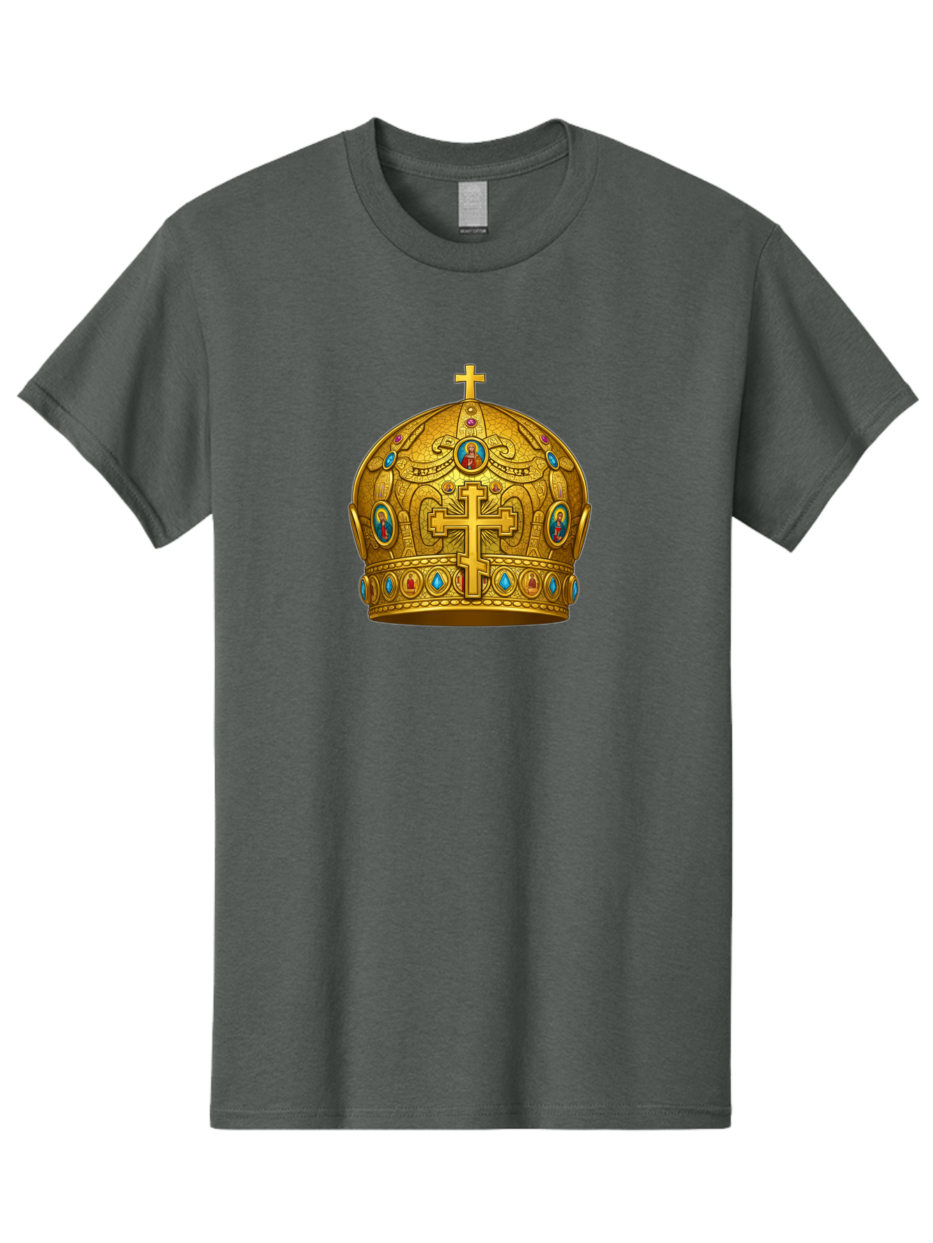 Ornate-Crown Men'S Graphic Tee, 100% Cotton, Comfortable Casual Summer Wear, Machine Washable, Vintage Camera, Old Camera, Antique Camera, Black Camera, Classic Photography, Photography Equipment, Nostalgic Device, Film Camera, Camera Art Bag898