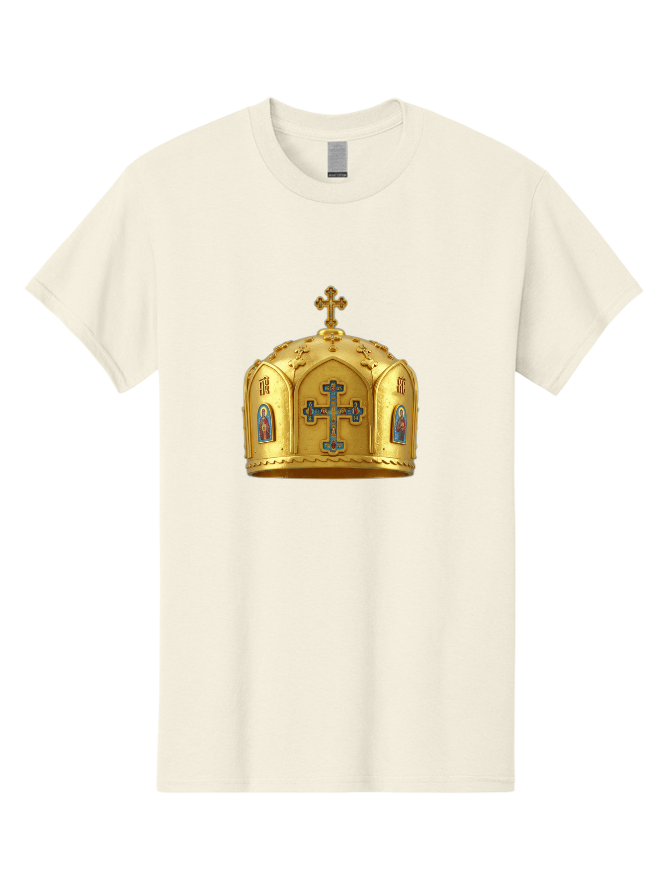 Orthodox-Crown-1 Men'S Graphic Tee, 100% Cotton, Comfortable Casual Summer Wear, Machine Washable, Vintage Camera, Old Camera, Antique Camera, Black Camera, Classic Photography, Photography Equipment, Nostalgic Device, Film Camera, Camera Art Bag904