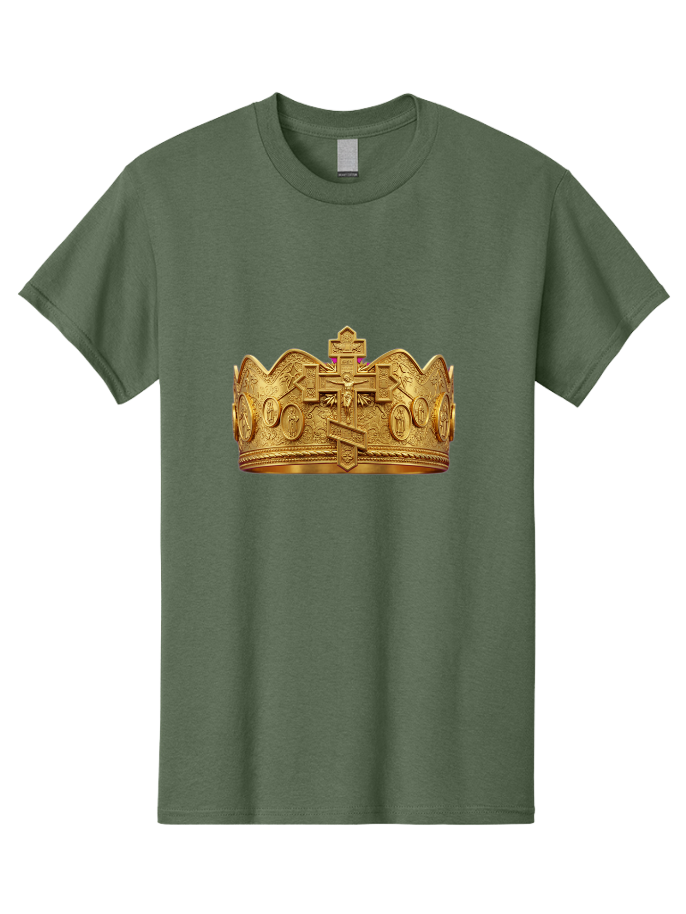 Orthodox-Crown-2 Men'S Graphic Tee, 100% Cotton, Comfortable Casual Summer Wear, Machine Washable, Vintage Camera, Old Camera, Antique Camera, Black Camera, Classic Photography, Photography Equipment, Nostalgic Device, Film Camera, Camera Art Bag905
