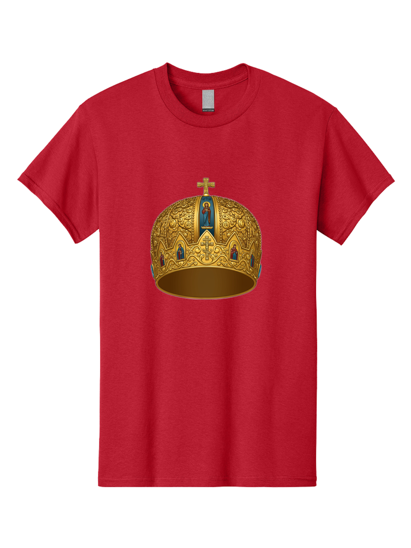 Orthodox-Crown-3 Men'S Graphic Tee, 100% Cotton, Comfortable Casual Summer Wear, Machine Washable, Vintage Camera, Old Camera, Antique Camera, Black Camera, Classic Photography, Photography Equipment, Nostalgic Device, Film Camera, Camera Art Bag906
