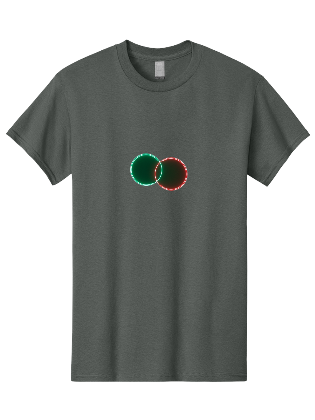 Overlapping-Circles-5 Men'S Graphic Tee, 100% Cotton, Comfortable Casual Summer Wear, Machine Washable, Vintage Camera, Old Camera, Antique Camera, Black Camera, Classic Photography, Photography Equipment, Nostalgic Device, Film Camera, Bag914