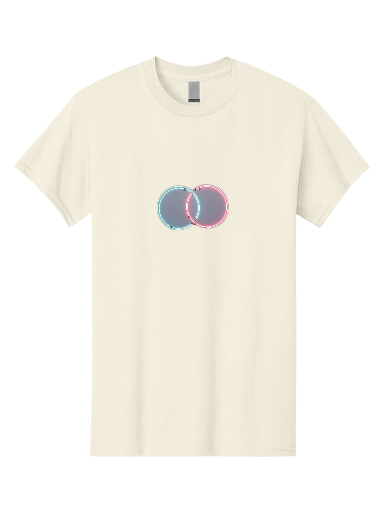 Overlapping-Neon-Circles-1 Men'S Graphic Tee, 100% Cotton, Comfortable Casual Summer Wear, Machine Washable, Vintage Camera, Old Camera, Antique Camera, Black Camera, Classic Photography, Photography Equipment, Nostalgic Device, Film Camera, Bag916