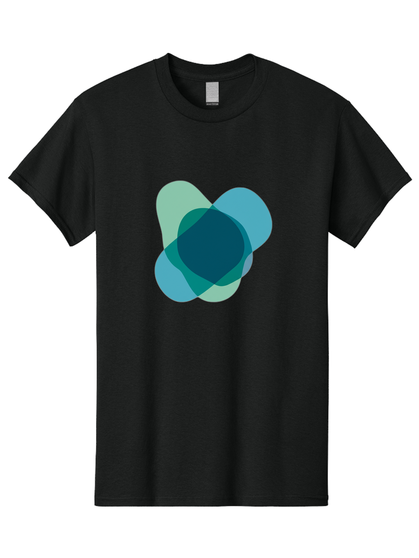 Overlapping-Ovals Men'S Graphic Tee, 100% Cotton, Comfortable Casual Summer Wear, Machine Washable, Vintage Camera, Old Camera, Antique Camera, Black Camera, Classic Photography, Photography Equipment, Nostalgic Device, Film Camera, Camera Art Bag918