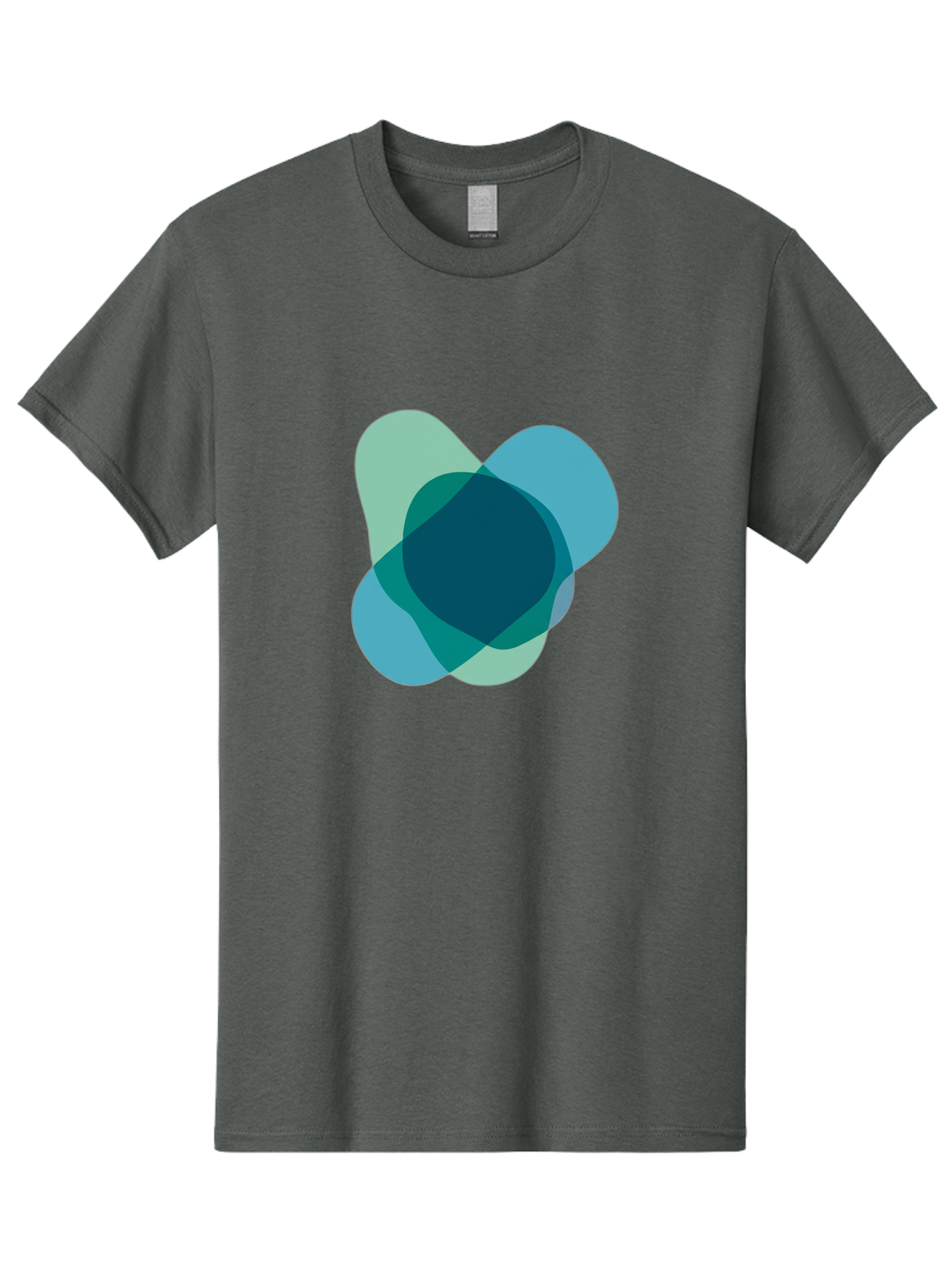 Overlapping-Ovals Men'S Graphic Tee, 100% Cotton, Comfortable Casual Summer Wear, Machine Washable, Vintage Camera, Old Camera, Antique Camera, Black Camera, Classic Photography, Photography Equipment, Nostalgic Device, Film Camera, Camera Art Bag918