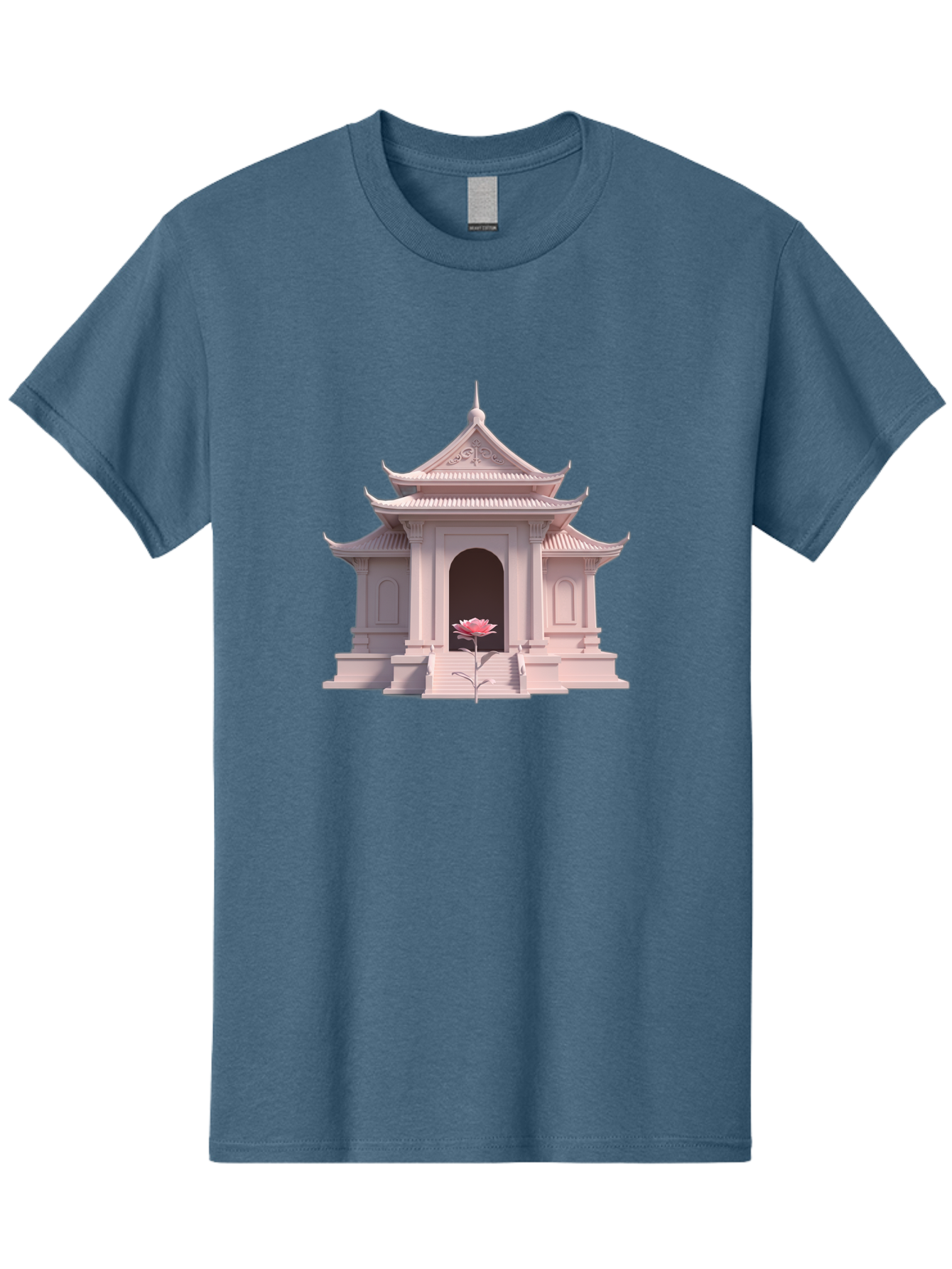 Pagoda-Temple Men'S Graphic Tee, 100% Cotton, Comfortable Casual Summer Wear, Machine Washable, Vintage Camera, Old Camera, Antique Camera, Black Camera, Classic Photography, Photography Equipment, Nostalgic Device, Film Camera, Camera Art Bag922