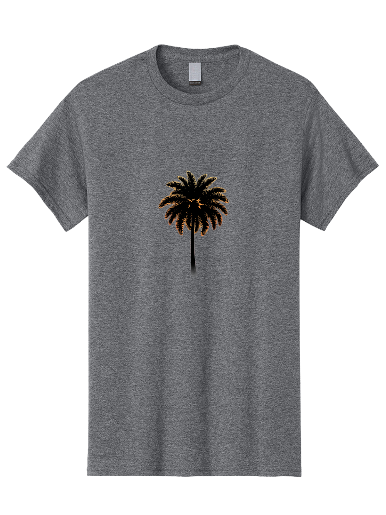 Palm-Tree Men'S Graphic Tee, 100% Cotton, Comfortable Casual Summer Wear, Machine Washable, Vintage Camera, Old Camera, Antique Camera, Black Camera, Classic Photography, Photography Equipment, Nostalgic Device, Film Camera, Camera Art Bag924