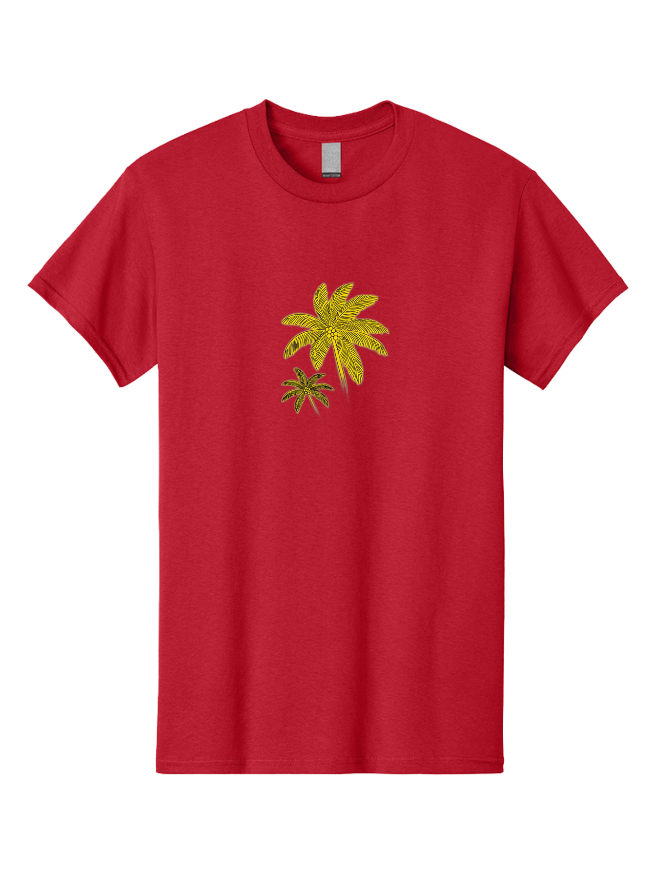 Palm-Trees Men'S Graphic Tee, 100% Cotton, Comfortable Casual Summer Wear, Machine Washable, Vintage Camera, Old Camera, Antique Camera, Black Camera, Classic Photography, Photography Equipment, Nostalgic Device, Film Camera, Camera Art Bag926
