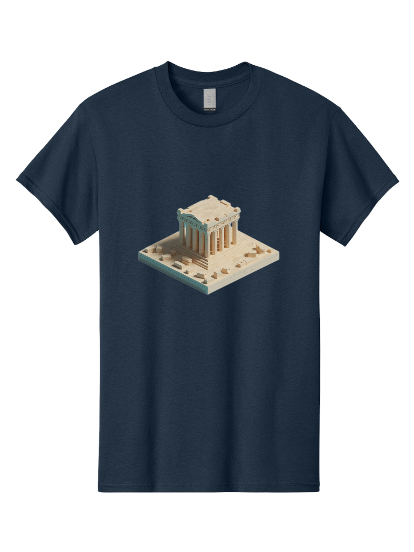 Parthenon-2 Men'S Graphic Tee, 100% Cotton, Comfortable Casual Summer Wear, Machine Washable, Vintage Camera, Old Camera, Antique Camera, Black Camera, Classic Photography, Photography Equipment, Nostalgic Device, Film Camera, Camera Art Bag934
