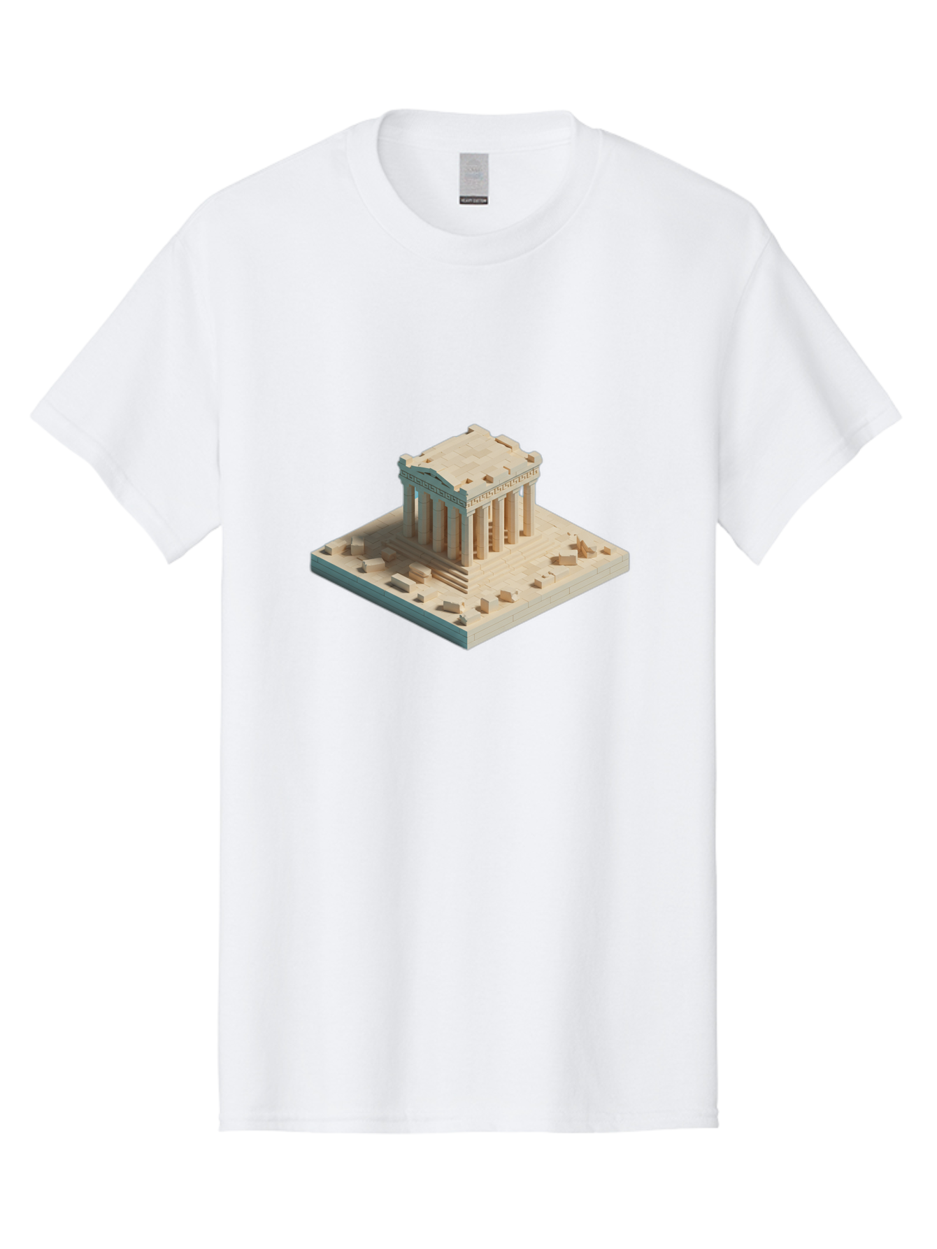 Parthenon-2 Men'S Graphic Tee, 100% Cotton, Comfortable Casual Summer Wear, Machine Washable, Vintage Camera, Old Camera, Antique Camera, Black Camera, Classic Photography, Photography Equipment, Nostalgic Device, Film Camera, Camera Art Bag934