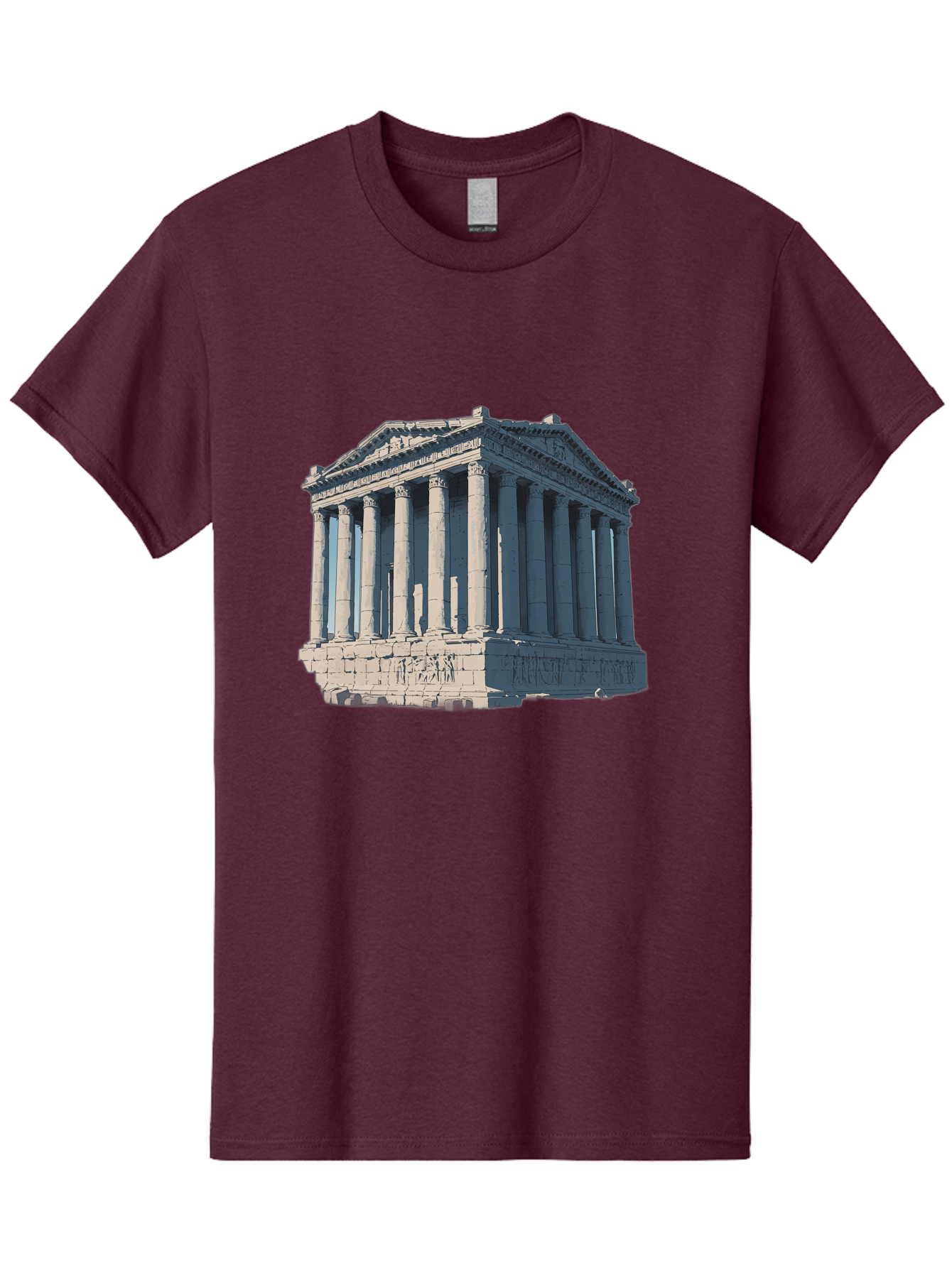 Parthenon-3 Men'S Graphic Tee, 100% Cotton, Comfortable Casual Summer Wear, Machine Washable, Vintage Camera, Old Camera, Antique Camera, Black Camera, Classic Photography, Photography Equipment, Nostalgic Device, Film Camera, Camera Art Bag935
