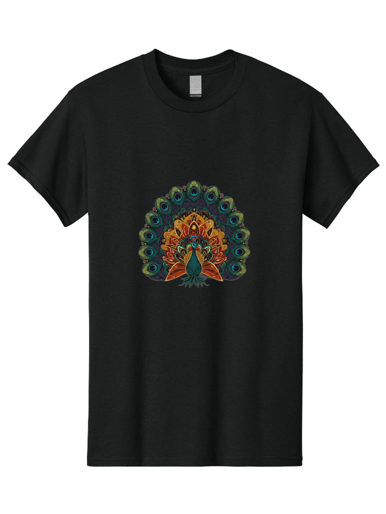 Peacock Men'S Graphic Tee, 100% Cotton, Comfortable Casual Summer Wear, Machine Washable, Vintage Camera, Old Camera, Antique Camera, Black Camera, Classic Photography, Photography Equipment, Nostalgic Device, Film Camera, Camera Art Bag941