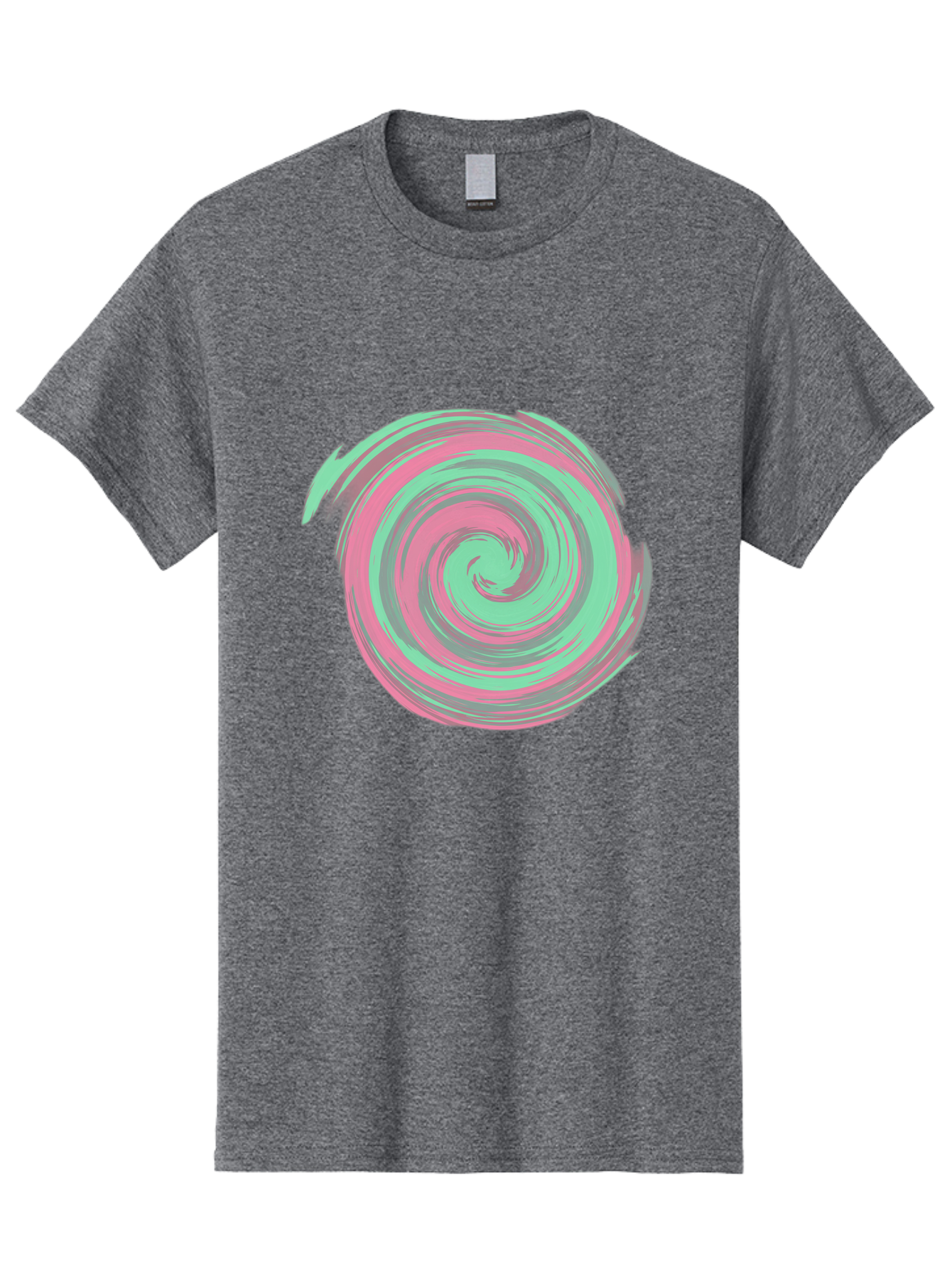 Pink-And-Grey-Spiral Men'S Graphic Tee, 100% Cotton, Comfortable Casual Summer Wear, Machine Washable, Vintage Camera, Old Camera, Antique Camera, Black Camera, Classic Photography, Photography Equipment, Nostalgic Device, Film Camera, Bag951