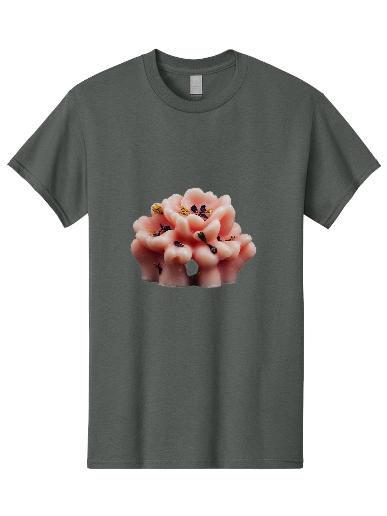 Pink-Flower-Shaped-Candle Men'S Graphic Tee, 100% Cotton, Comfortable Casual Summer Wear, Machine Washable, Vintage Camera, Old Camera, Antique Camera, Black Camera, Classic Photography, Photography Equipment, Nostalgic Device, Film Camera, Bag956