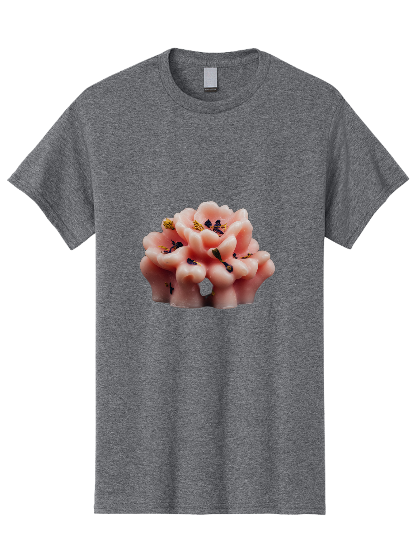 Pink-Flower-Shaped-Candle Men'S Graphic Tee, 100% Cotton, Comfortable Casual Summer Wear, Machine Washable, Vintage Camera, Old Camera, Antique Camera, Black Camera, Classic Photography, Photography Equipment, Nostalgic Device, Film Camera, Bag956