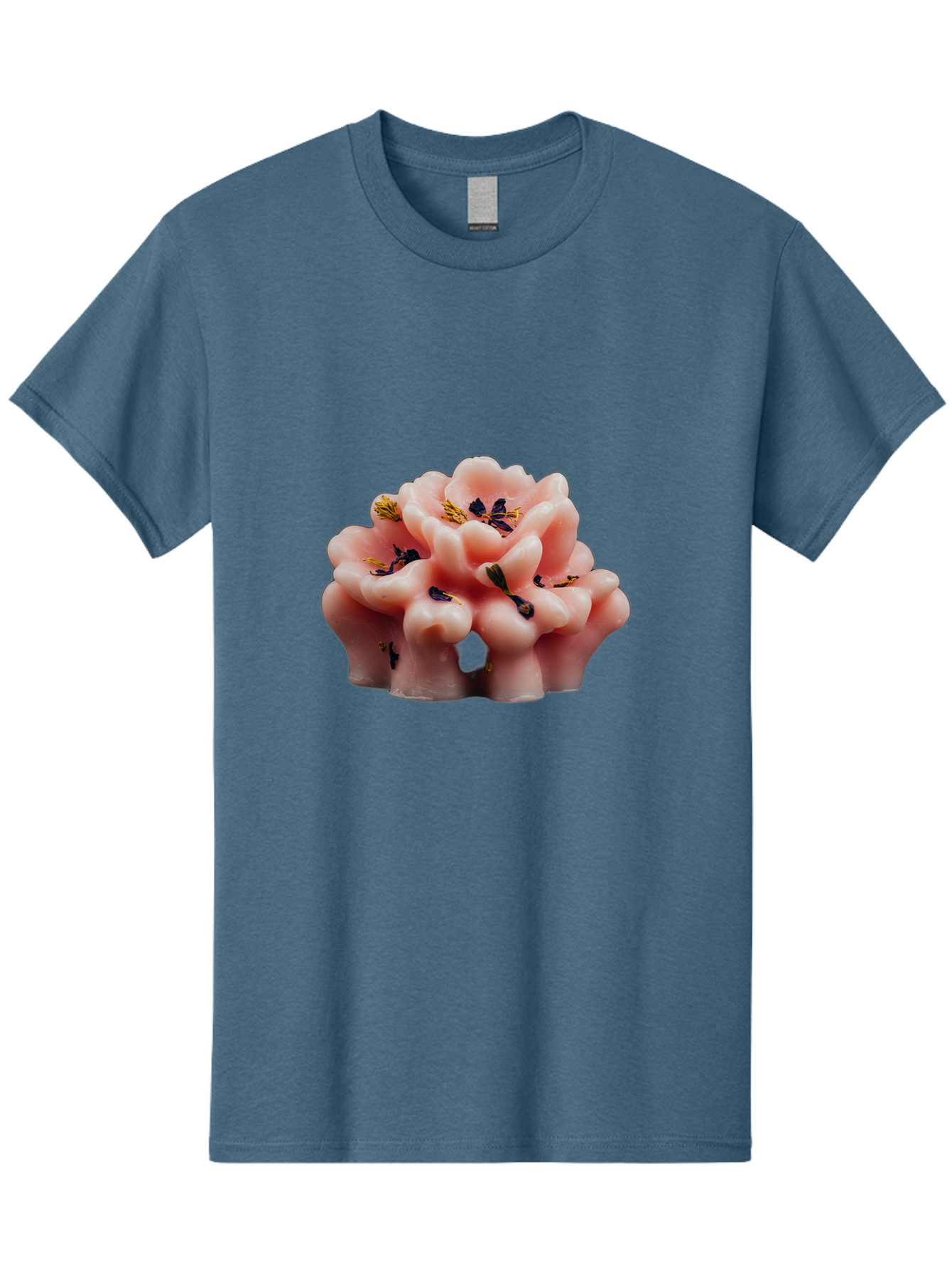 Pink-Flower-Shaped-Candle Men'S Graphic Tee, 100% Cotton, Comfortable Casual Summer Wear, Machine Washable, Vintage Camera, Old Camera, Antique Camera, Black Camera, Classic Photography, Photography Equipment, Nostalgic Device, Film Camera, Bag956