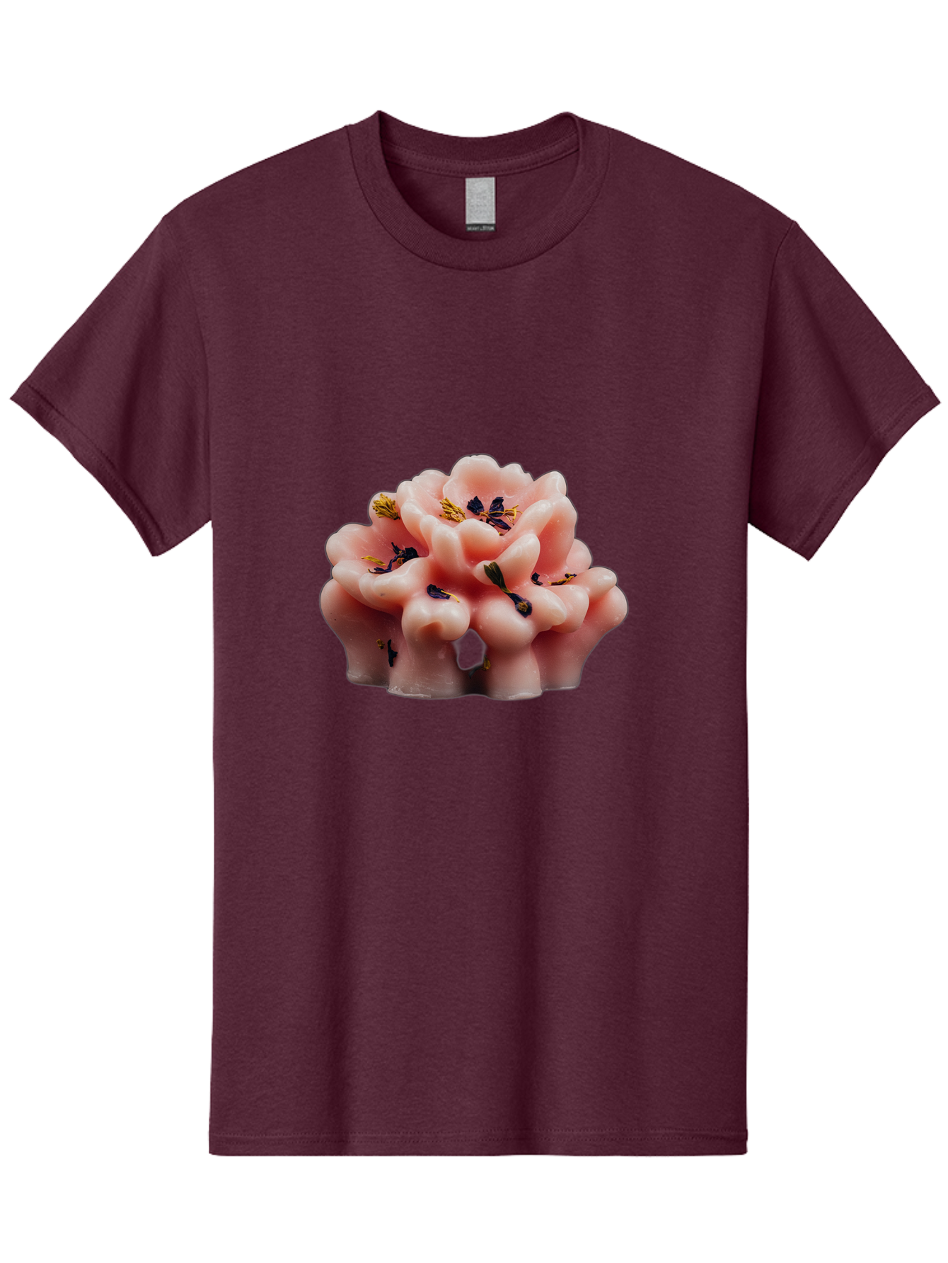 Pink-Flower-Shaped-Candle Men'S Graphic Tee, 100% Cotton, Comfortable Casual Summer Wear, Machine Washable, Vintage Camera, Old Camera, Antique Camera, Black Camera, Classic Photography, Photography Equipment, Nostalgic Device, Film Camera, Bag956