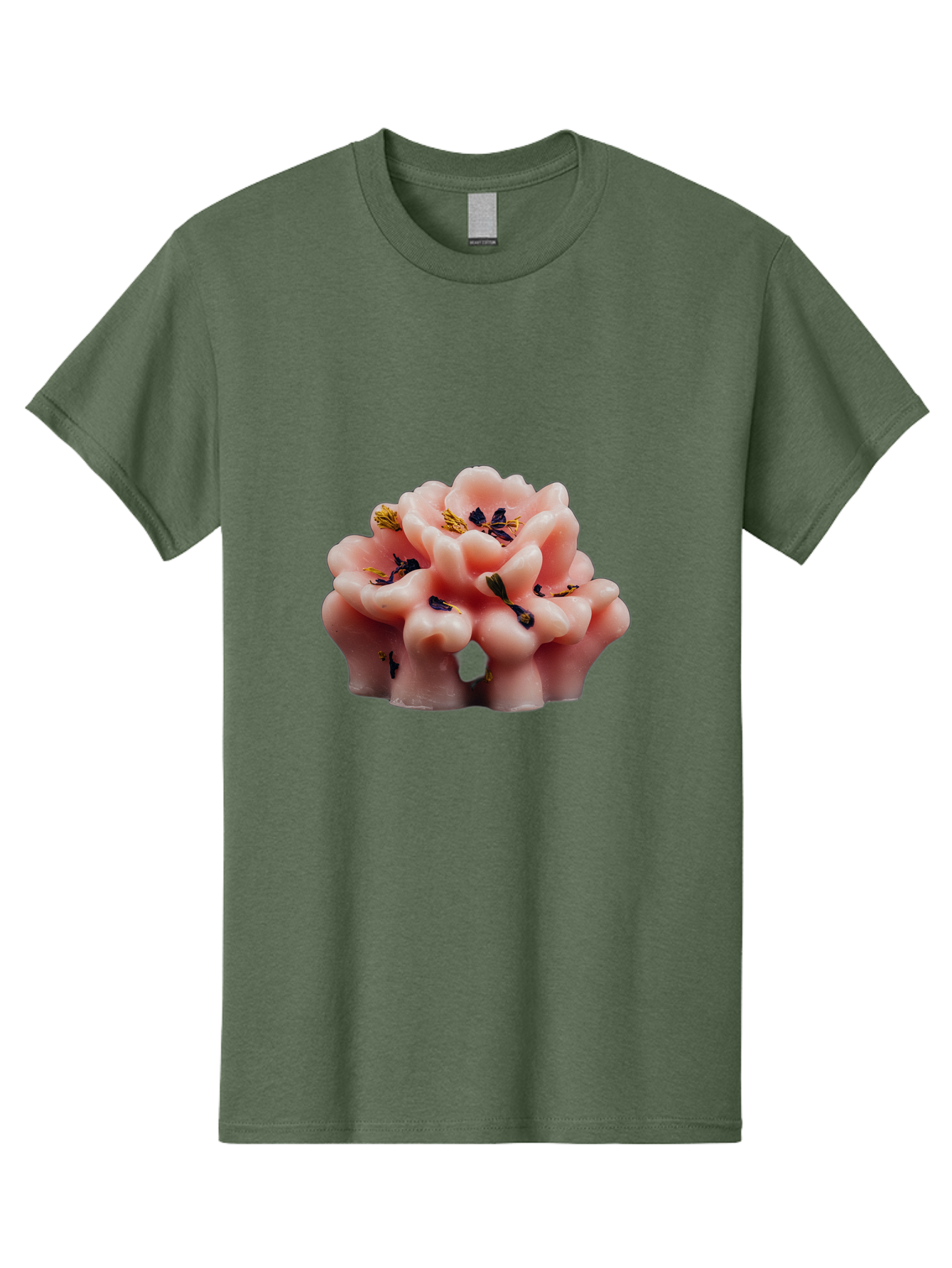 Pink-Flower-Shaped-Candle Men'S Graphic Tee, 100% Cotton, Comfortable Casual Summer Wear, Machine Washable, Vintage Camera, Old Camera, Antique Camera, Black Camera, Classic Photography, Photography Equipment, Nostalgic Device, Film Camera, Bag956