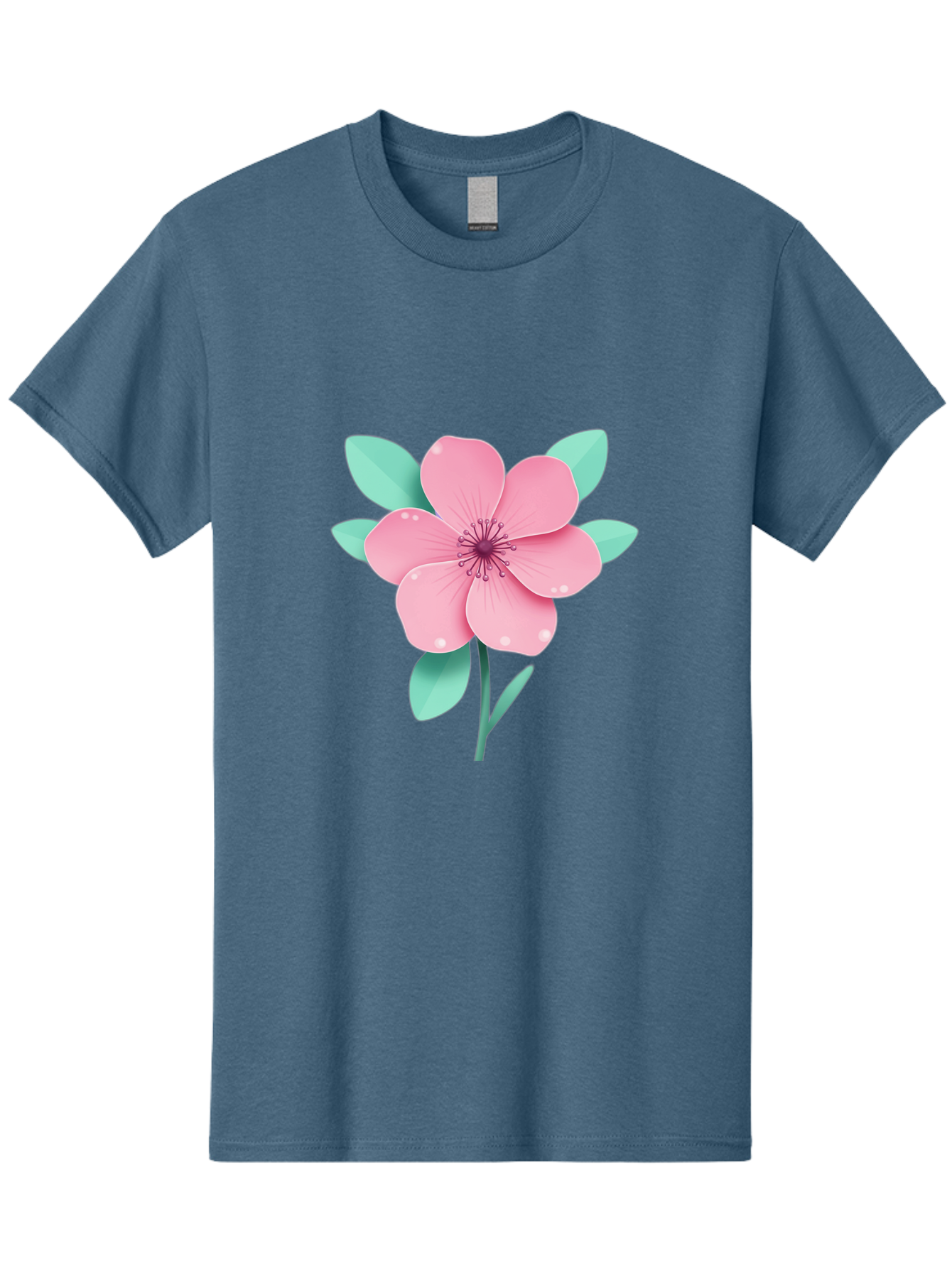 Pink-Flower Men'S Graphic Tee, 100% Cotton, Comfortable Casual Summer Wear, Machine Washable, Vintage Camera, Old Camera, Antique Camera, Black Camera, Classic Photography, Photography Equipment, Nostalgic Device, Film Camera, Camera Art Bag957