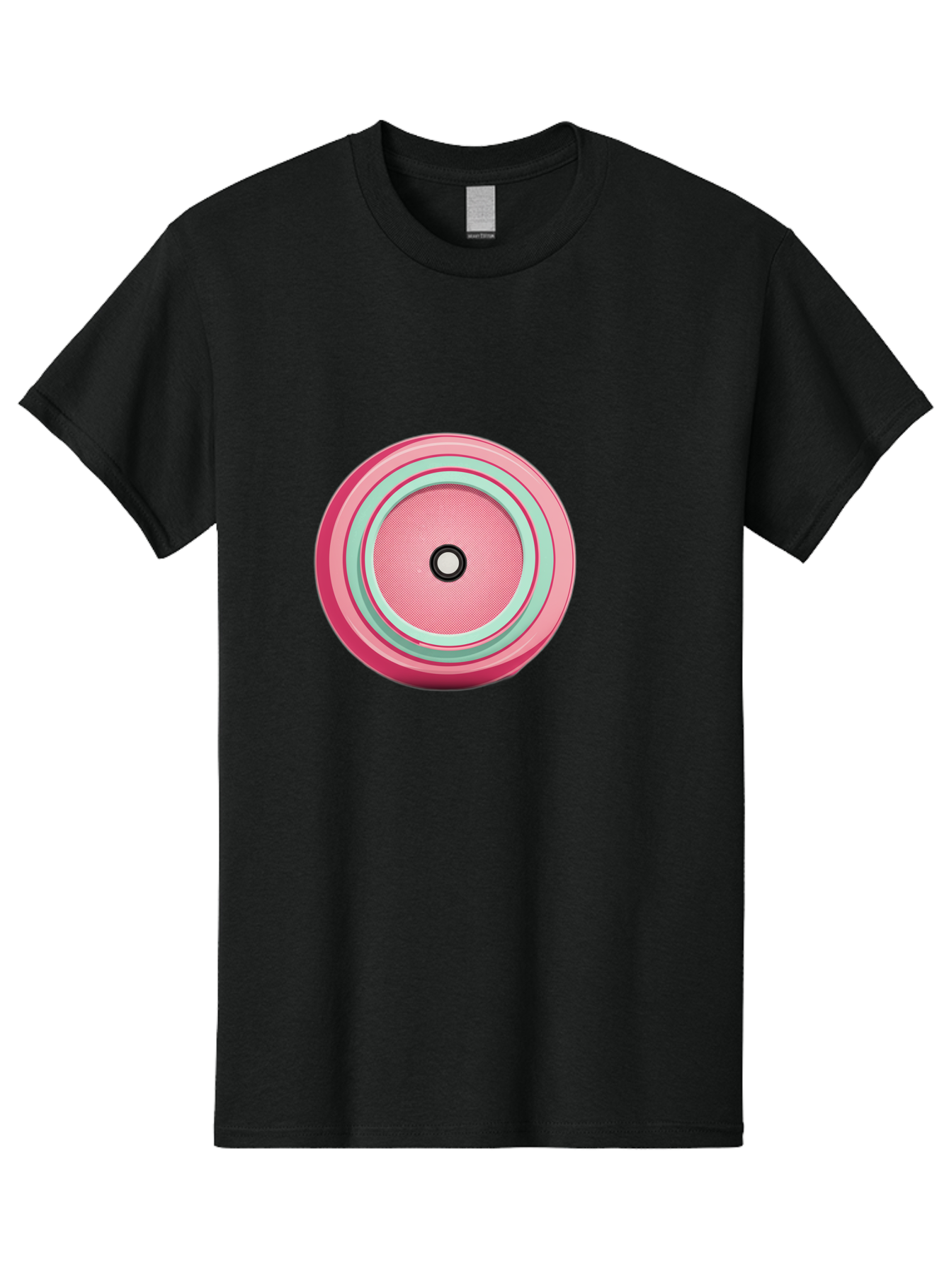 Pink-Speaker Men'S Graphic Tee, 100% Cotton, Comfortable Casual Summer Wear, Machine Washable, Vintage Camera, Old Camera, Antique Camera, Black Camera, Classic Photography, Photography Equipment, Nostalgic Device, Film Camera, Camera Art Bag969