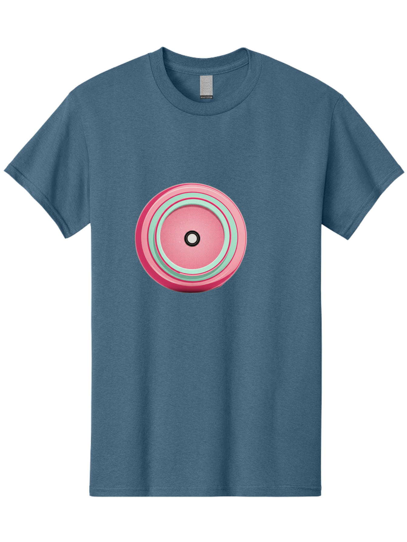 Pink-Speaker Men'S Graphic Tee, 100% Cotton, Comfortable Casual Summer Wear, Machine Washable, Vintage Camera, Old Camera, Antique Camera, Black Camera, Classic Photography, Photography Equipment, Nostalgic Device, Film Camera, Camera Art Bag969