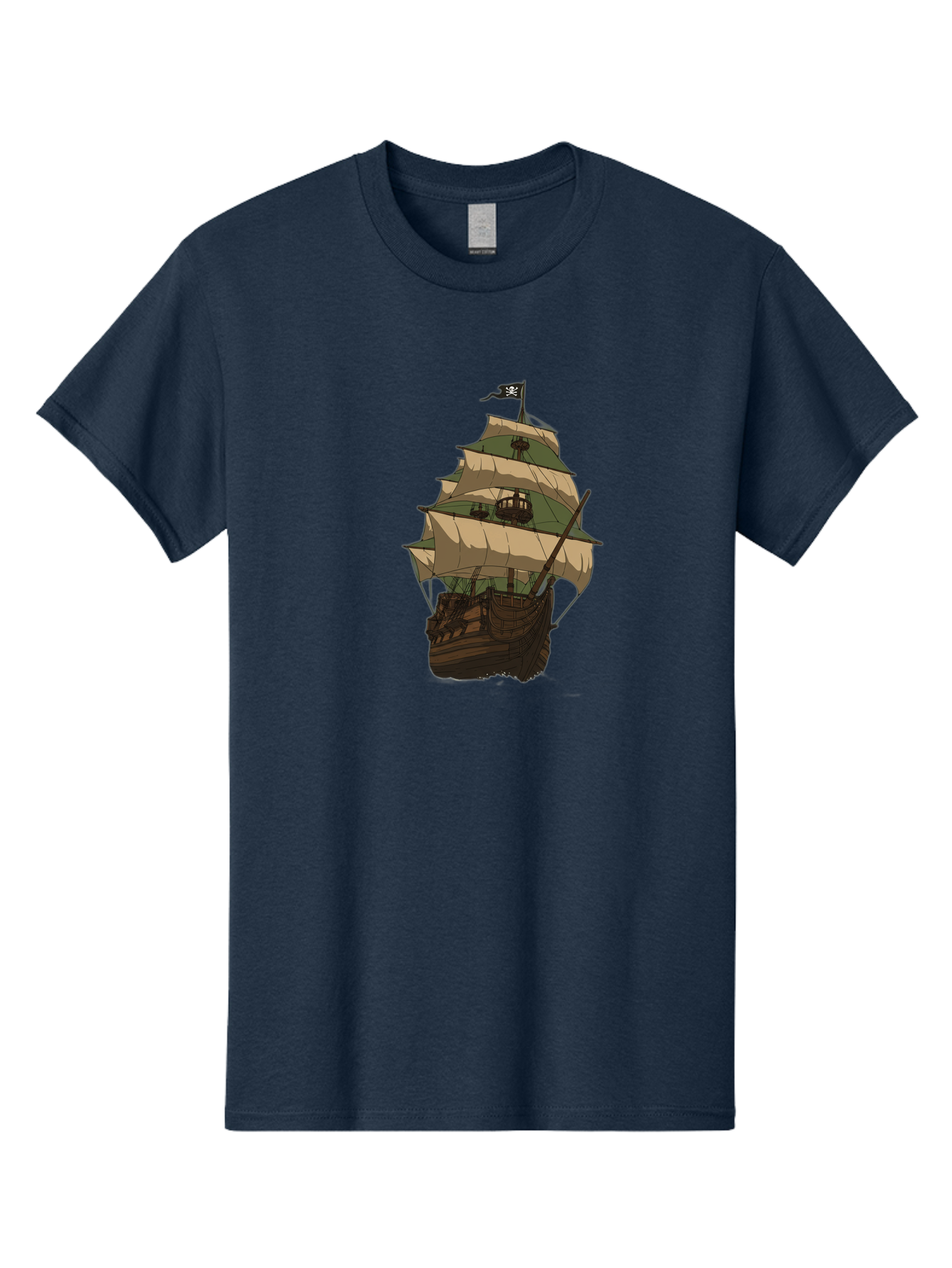 Pirate-Ship Men'S Graphic Tee, 100% Cotton, Comfortable Casual Summer Wear, Machine Washable, Vintage Camera, Old Camera, Antique Camera, Black Camera, Classic Photography, Photography Equipment, Nostalgic Device, Film Camera, Camera Art Bag974
