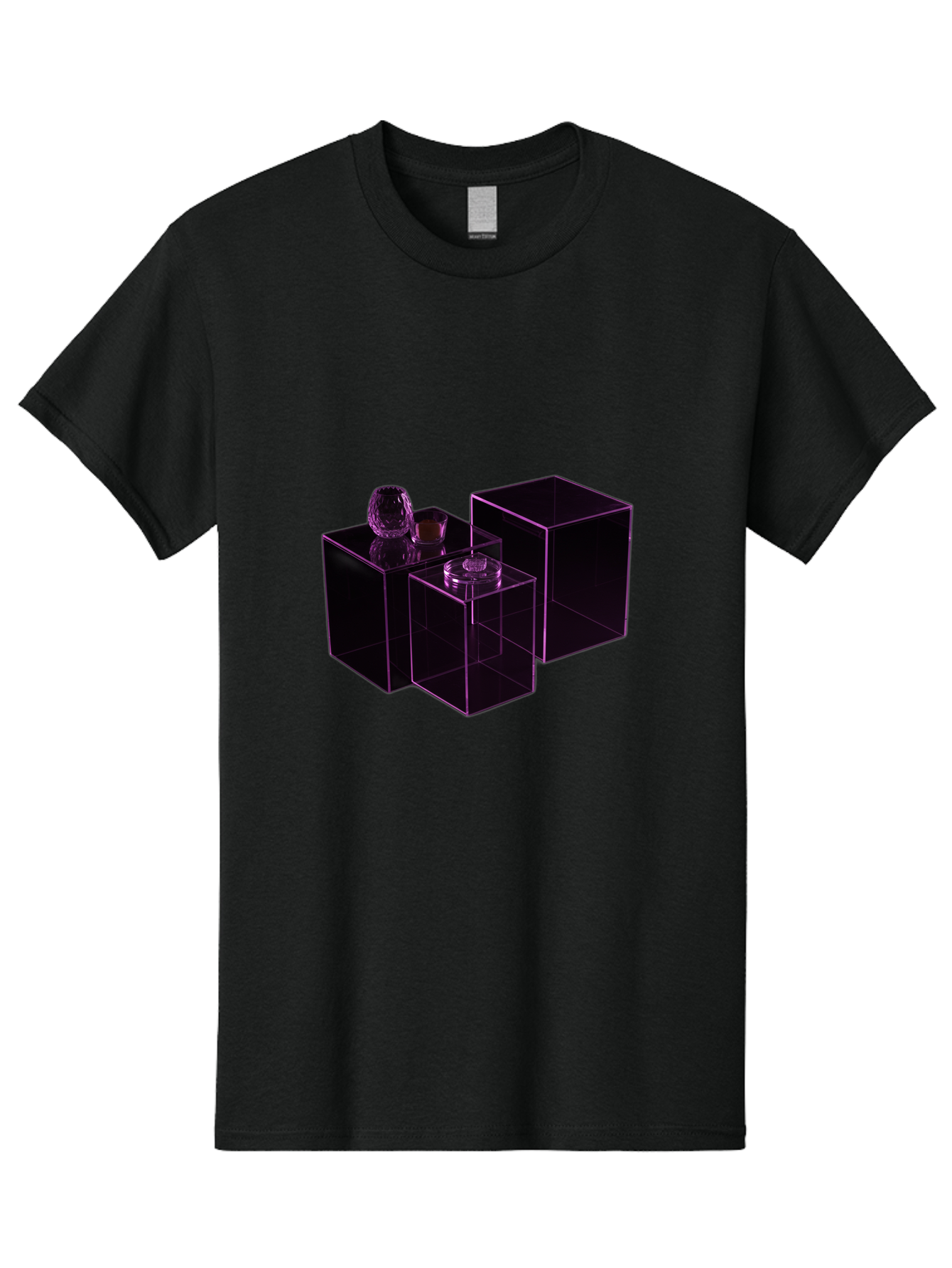 Purple-Glass-Boxes Men'S Graphic Tee, 100% Cotton, Comfortable Casual Summer Wear, Machine Washable, Vintage Camera, Old Camera, Antique Camera, Black Camera, Classic Photography, Photography Equipment, Nostalgic Device, Film Camera, Bag989