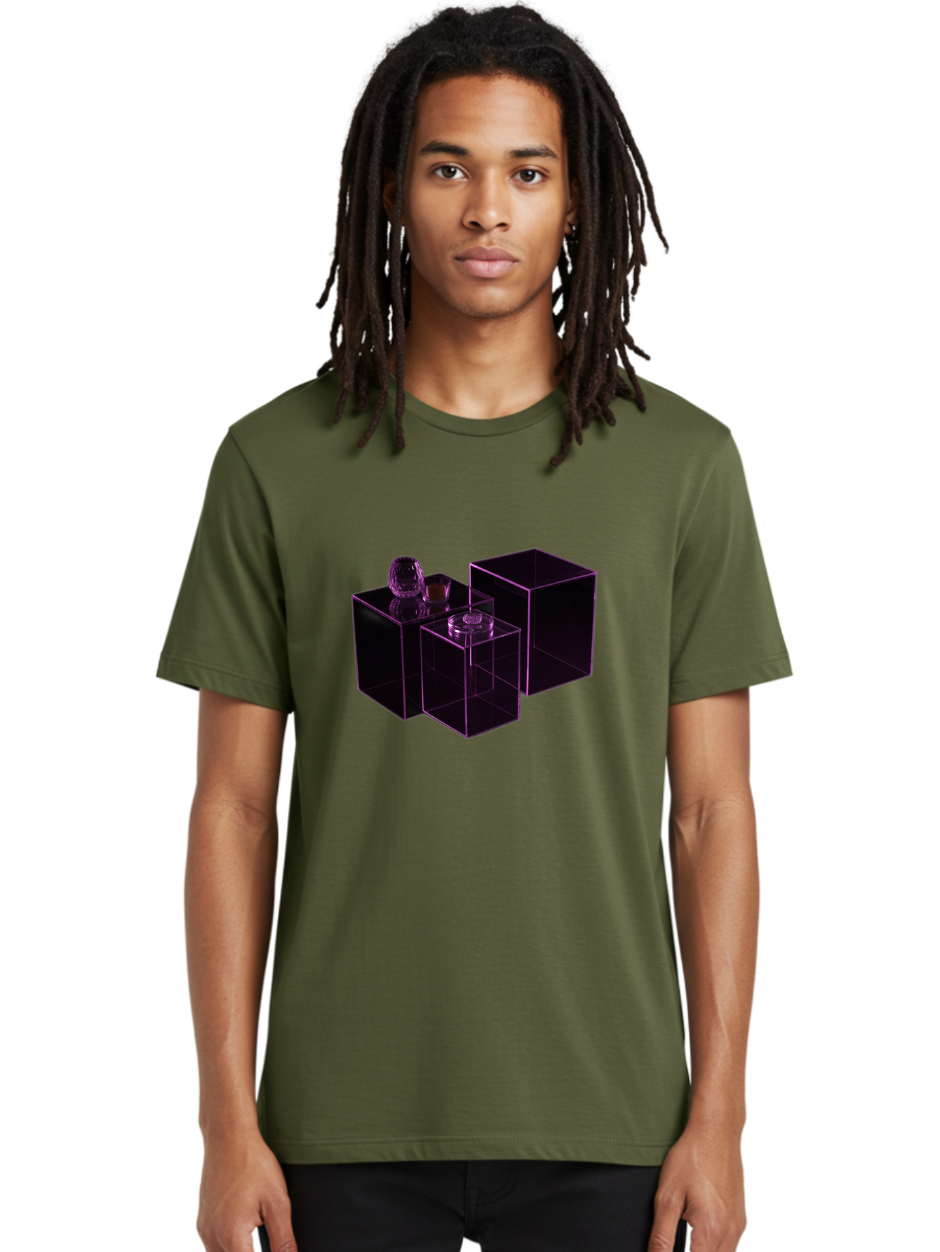 Purple-Glass-Boxes Men'S Graphic Tee, 100% Cotton, Comfortable Casual Summer Wear, Machine Washable, Vintage Camera, Old Camera, Antique Camera, Black Camera, Classic Photography, Photography Equipment, Nostalgic Device, Film Camera, Bag989