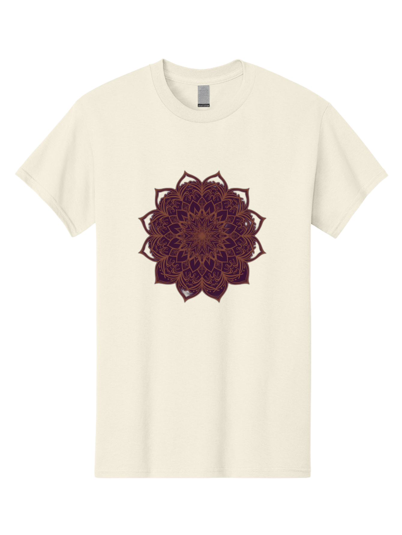 Purple-Mandala Men'S Graphic Tee, 100% Cotton, Comfortable Casual Summer Wear, Machine Washable, Vintage Camera, Old Camera, Antique Camera, Black Camera, Classic Photography, Photography Equipment, Nostalgic Device, Film Camera, Camera Art Bag992