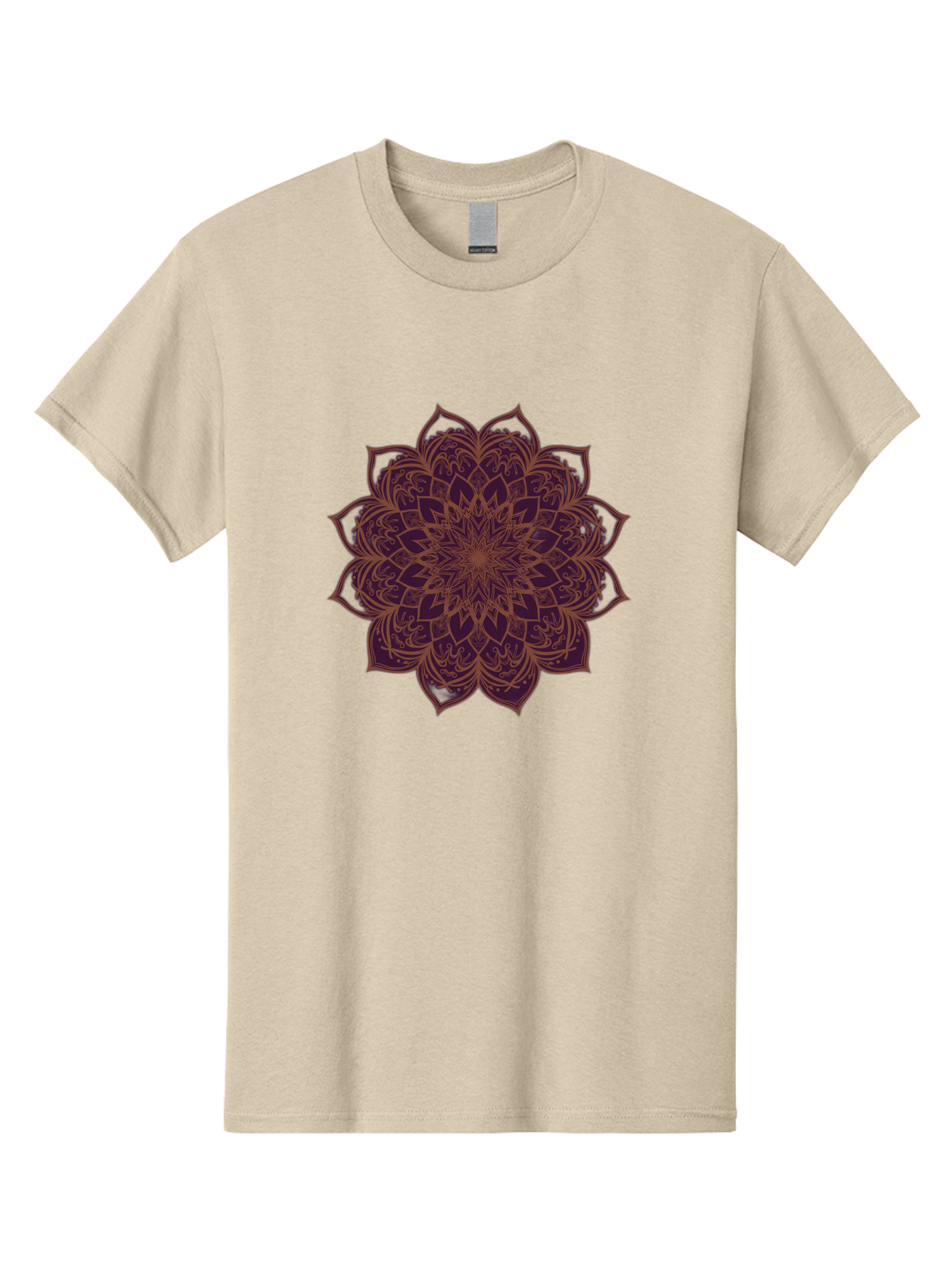 Purple-Mandala Men'S Graphic Tee, 100% Cotton, Comfortable Casual Summer Wear, Machine Washable, Vintage Camera, Old Camera, Antique Camera, Black Camera, Classic Photography, Photography Equipment, Nostalgic Device, Film Camera, Camera Art Bag992