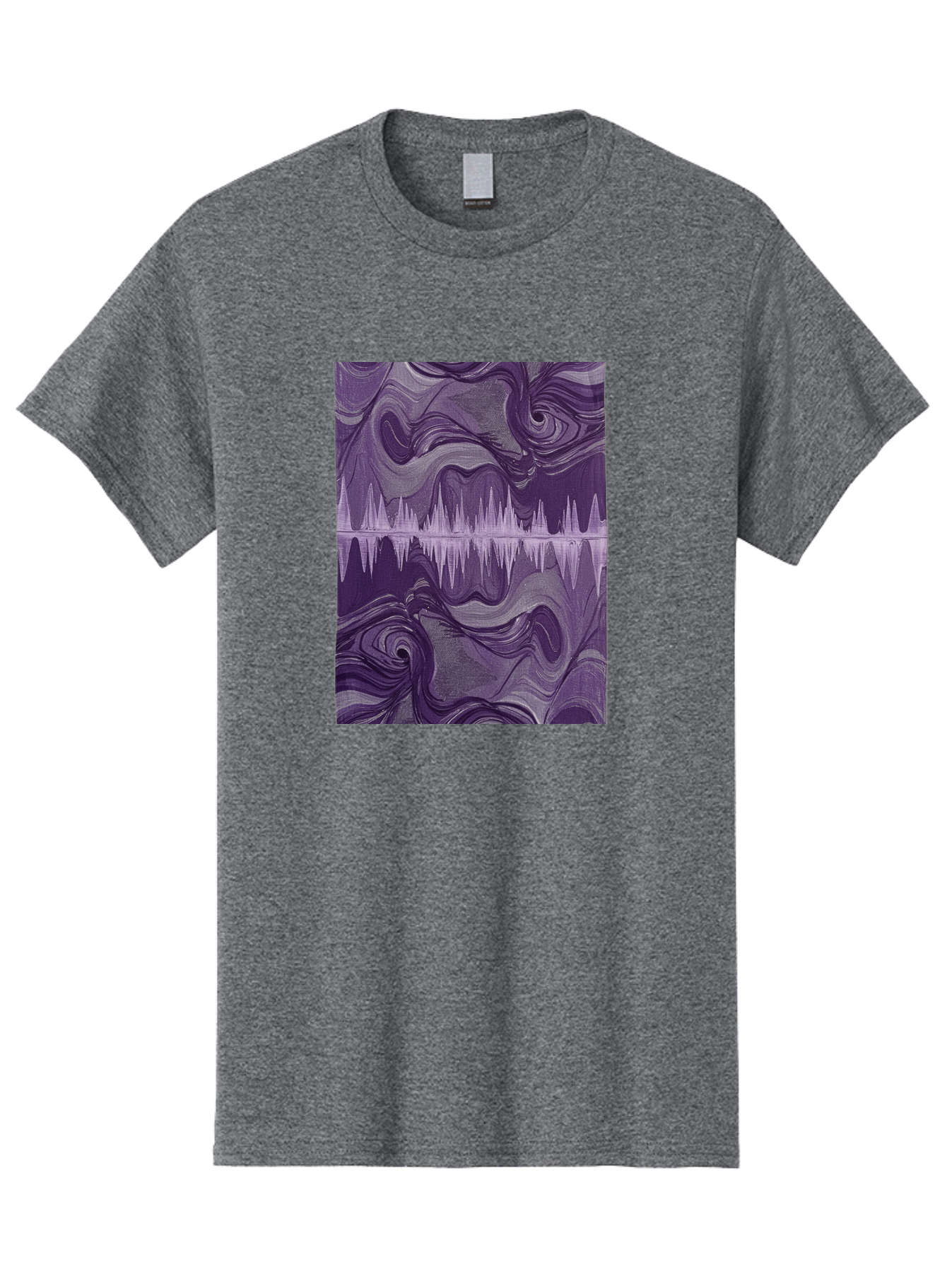Purple-Sound-Wave Men'S Graphic Tee, 100% Cotton, Comfortable Casual Summer Wear, Machine Washable, Vintage Camera, Old Camera, Antique Camera, Black Camera, Classic Photography, Photography Equipment, Nostalgic Device, Film Camera, Camera Art Bag996