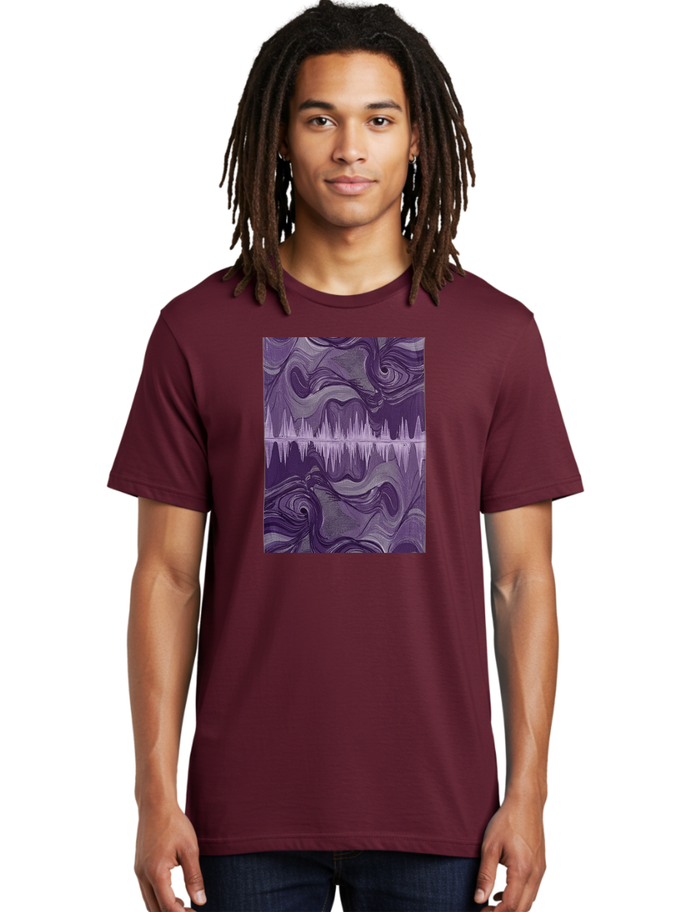 Purple-Sound-Wave Men'S Graphic Tee, 100% Cotton, Comfortable Casual Summer Wear, Machine Washable, Vintage Camera, Old Camera, Antique Camera, Black Camera, Classic Photography, Photography Equipment, Nostalgic Device, Film Camera, Camera Art Bag996