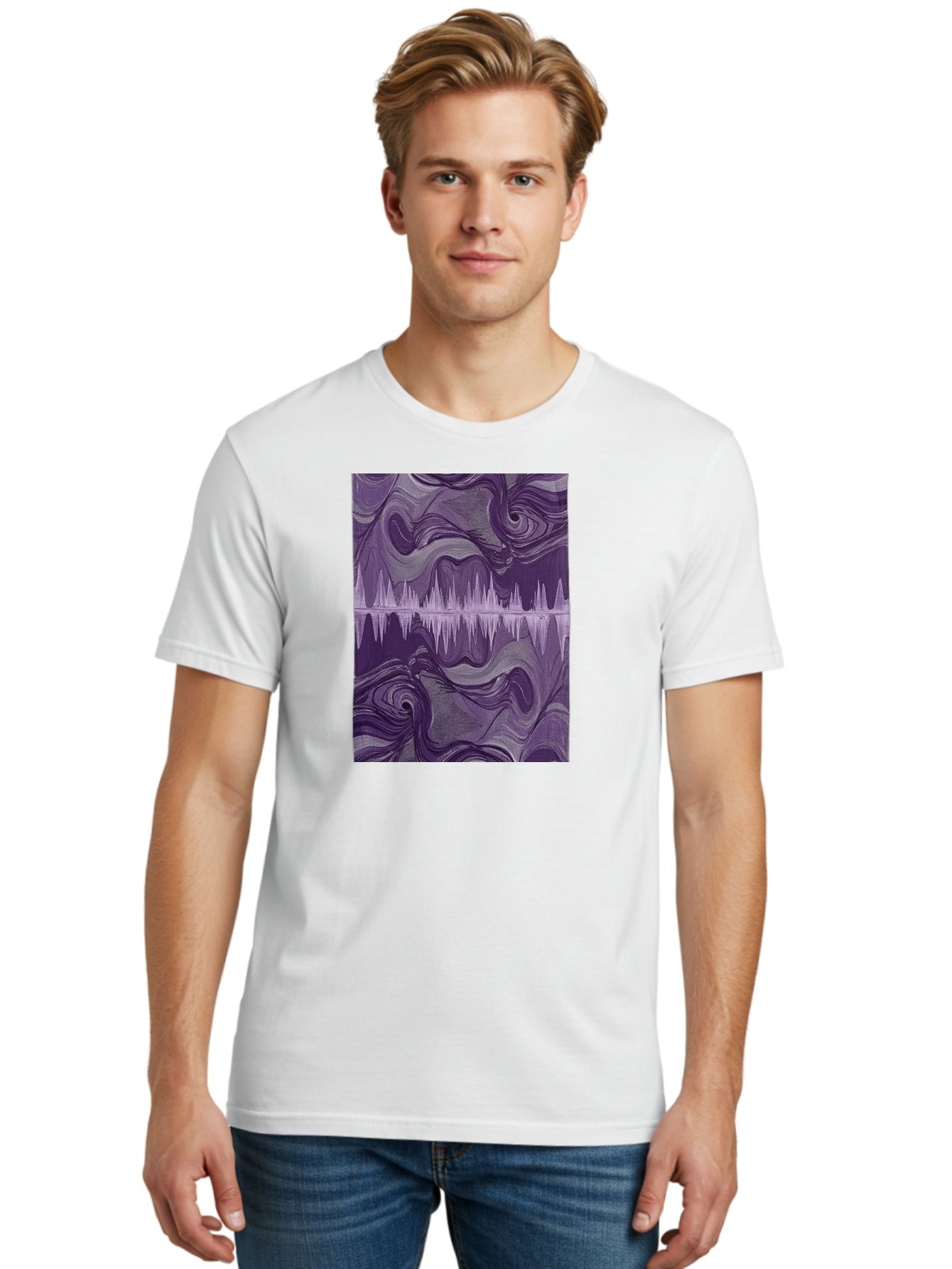 Purple-Sound-Wave Men'S Graphic Tee, 100% Cotton, Comfortable Casual Summer Wear, Machine Washable, Vintage Camera, Old Camera, Antique Camera, Black Camera, Classic Photography, Photography Equipment, Nostalgic Device, Film Camera, Camera Art Bag996