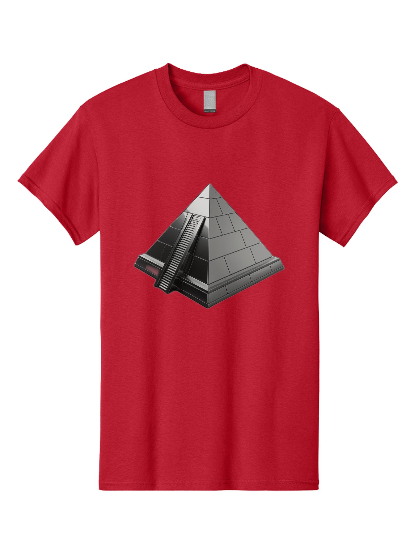 Pyramid Men'S Graphic Tee, 100% Cotton, Comfortable Casual Summer Wear, Machine Washable, Vintage Camera, Old Camera, Antique Camera, Black Camera, Classic Photography, Photography Equipment, Nostalgic Device, Film Camera, Camera Art Bah000