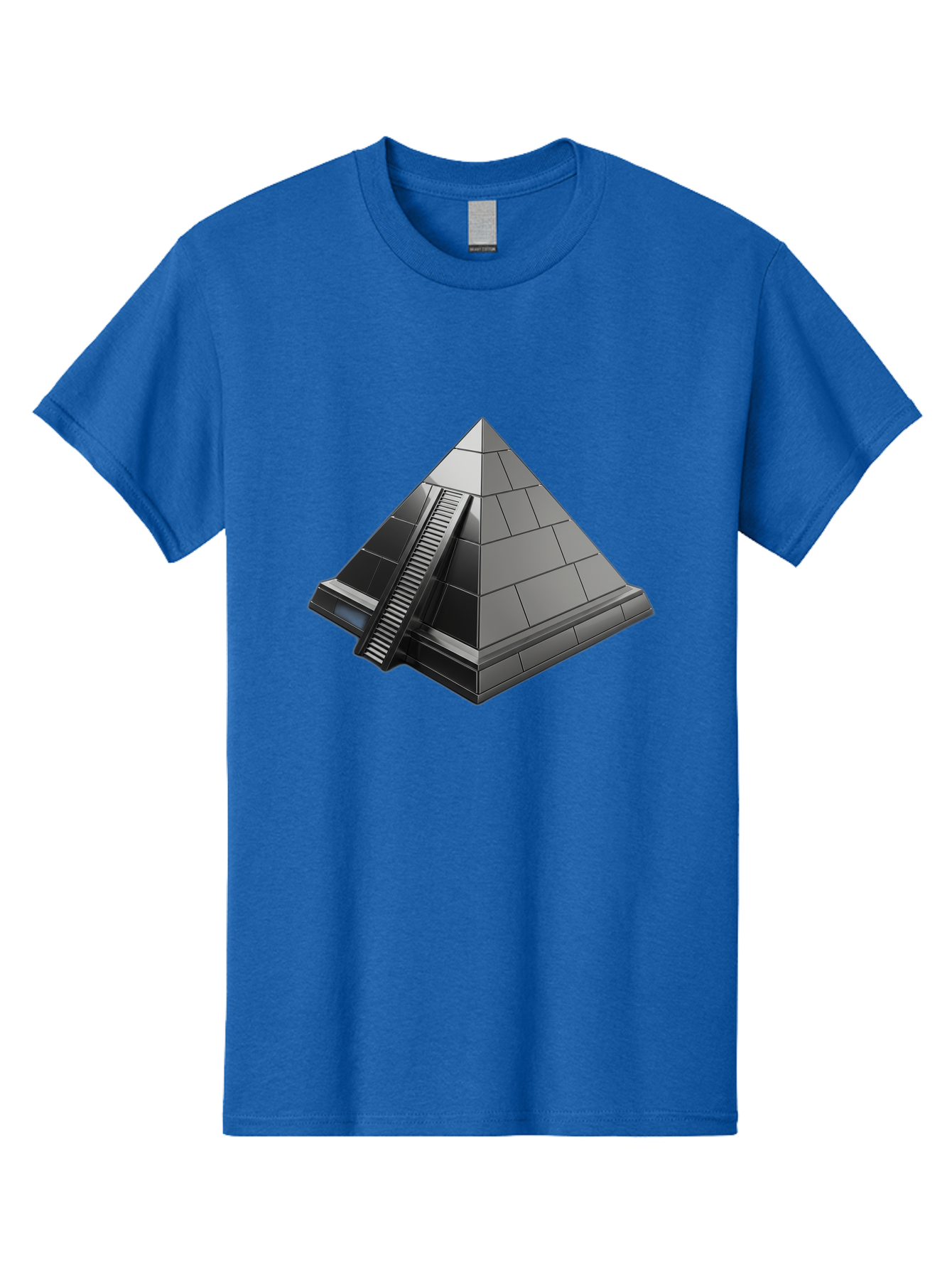 Pyramid Men'S Graphic Tee, 100% Cotton, Comfortable Casual Summer Wear, Machine Washable, Vintage Camera, Old Camera, Antique Camera, Black Camera, Classic Photography, Photography Equipment, Nostalgic Device, Film Camera, Camera Art Bah000