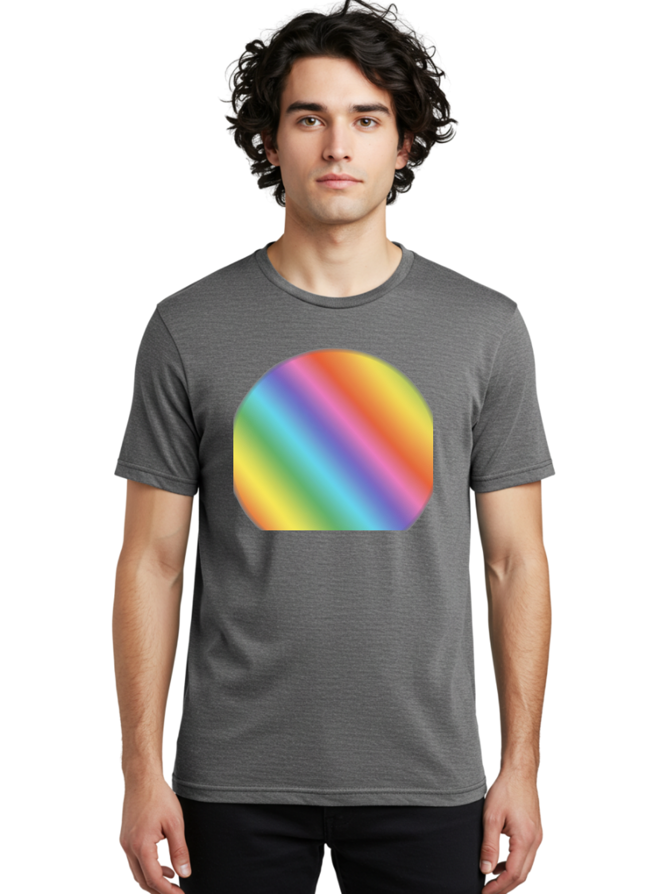 Rainbow-Orb Men'S Graphic Tee, 100% Cotton, Comfortable Casual Summer Wear, Machine Washable, Vintage Camera, Old Camera, Antique Camera, Black Camera, Classic Photography, Photography Equipment, Nostalgic Device, Film Camera, Camera Art Bah006