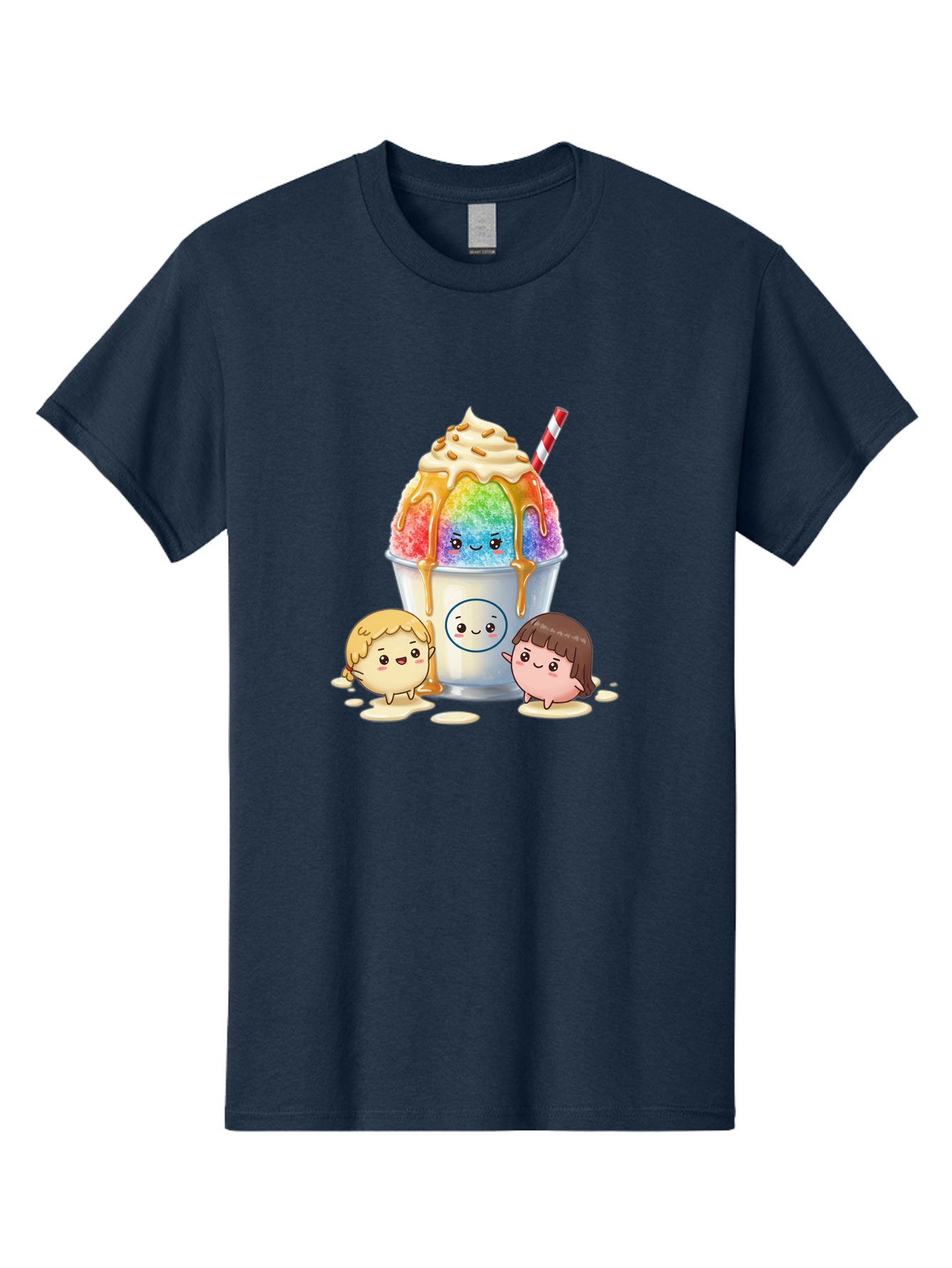 Rainbow-Shaved-Ice Men'S Graphic Tee, 100% Cotton, Comfortable Casual Summer Wear, Machine Washable, Vintage Camera, Old Camera, Antique Camera, Black Camera, Classic Photography, Photography Equipment, Nostalgic Device, Film Camera, Bah007