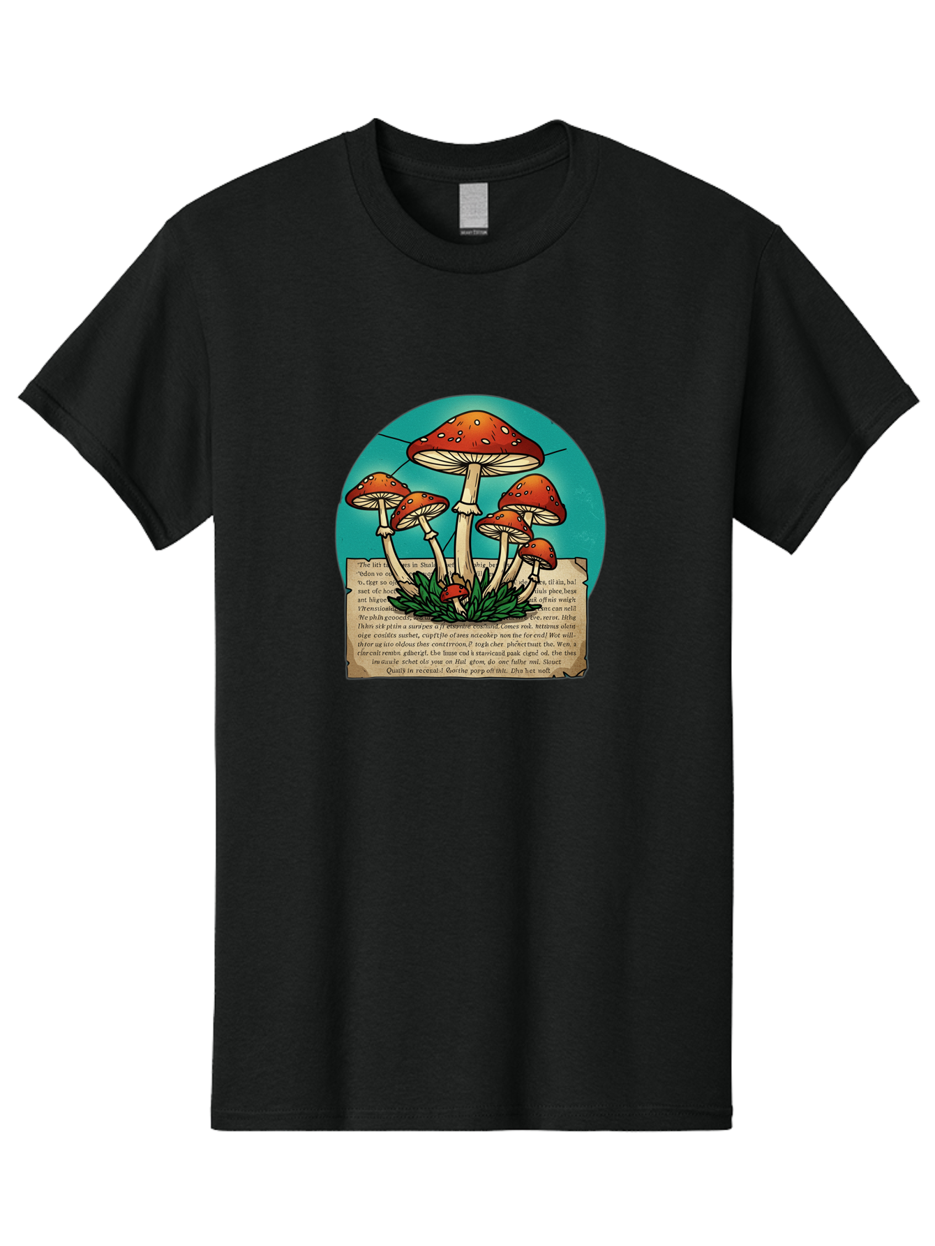 Red-Mushrooms Men'S Graphic Tee, 100% Cotton, Comfortable Casual Summer Wear, Machine Washable, Vintage Camera, Old Camera, Antique Camera, Black Camera, Classic Photography, Photography Equipment, Nostalgic Device, Film Camera, Camera Art Bah018