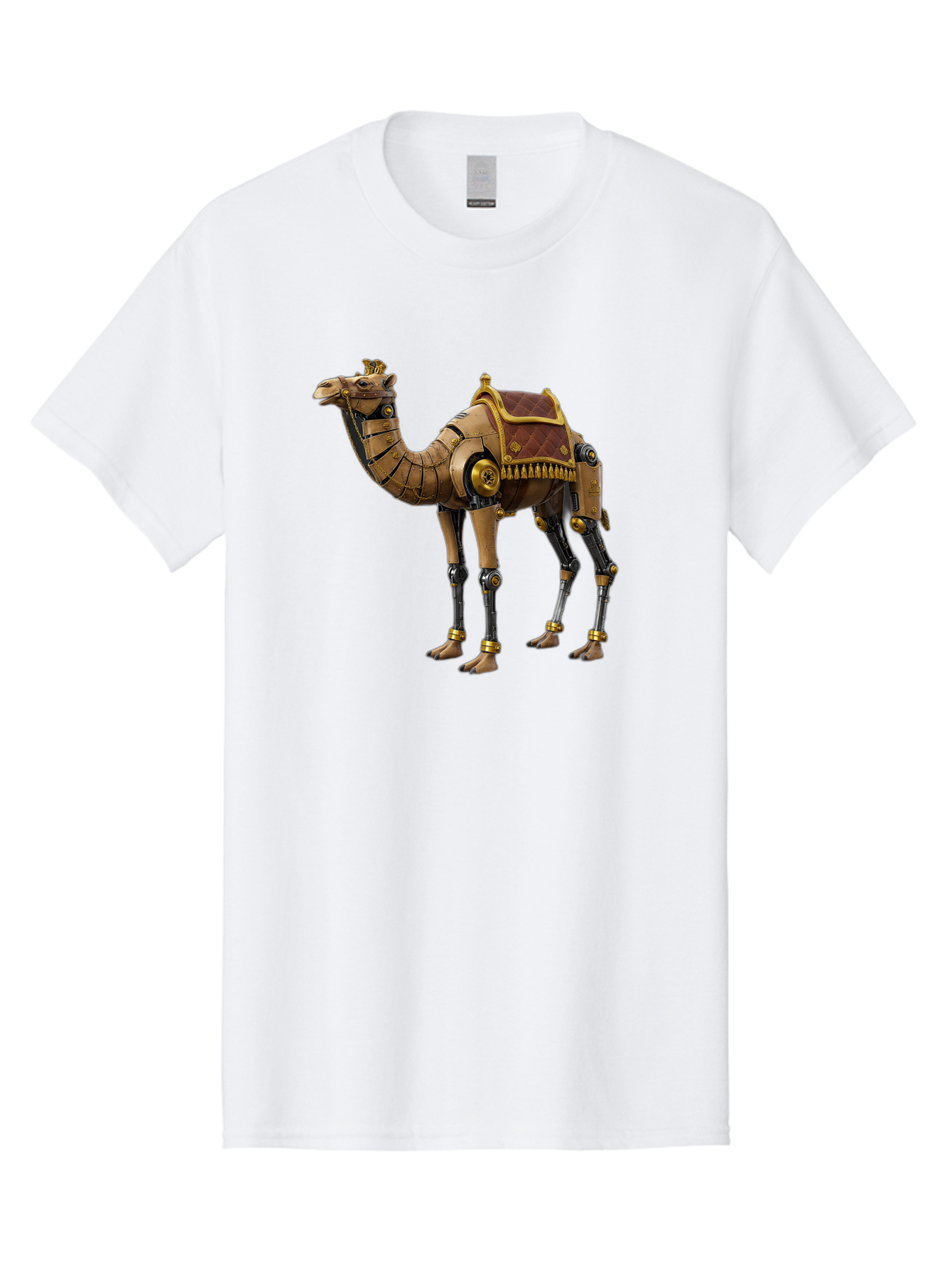 Robo-Camel Men'S Graphic Tee, 100% Cotton, Comfortable Casual Summer Wear, Machine Washable, Vintage Camera, Old Camera, Antique Camera, Black Camera, Classic Photography, Photography Equipment, Nostalgic Device, Film Camera, Camera Art Bah029